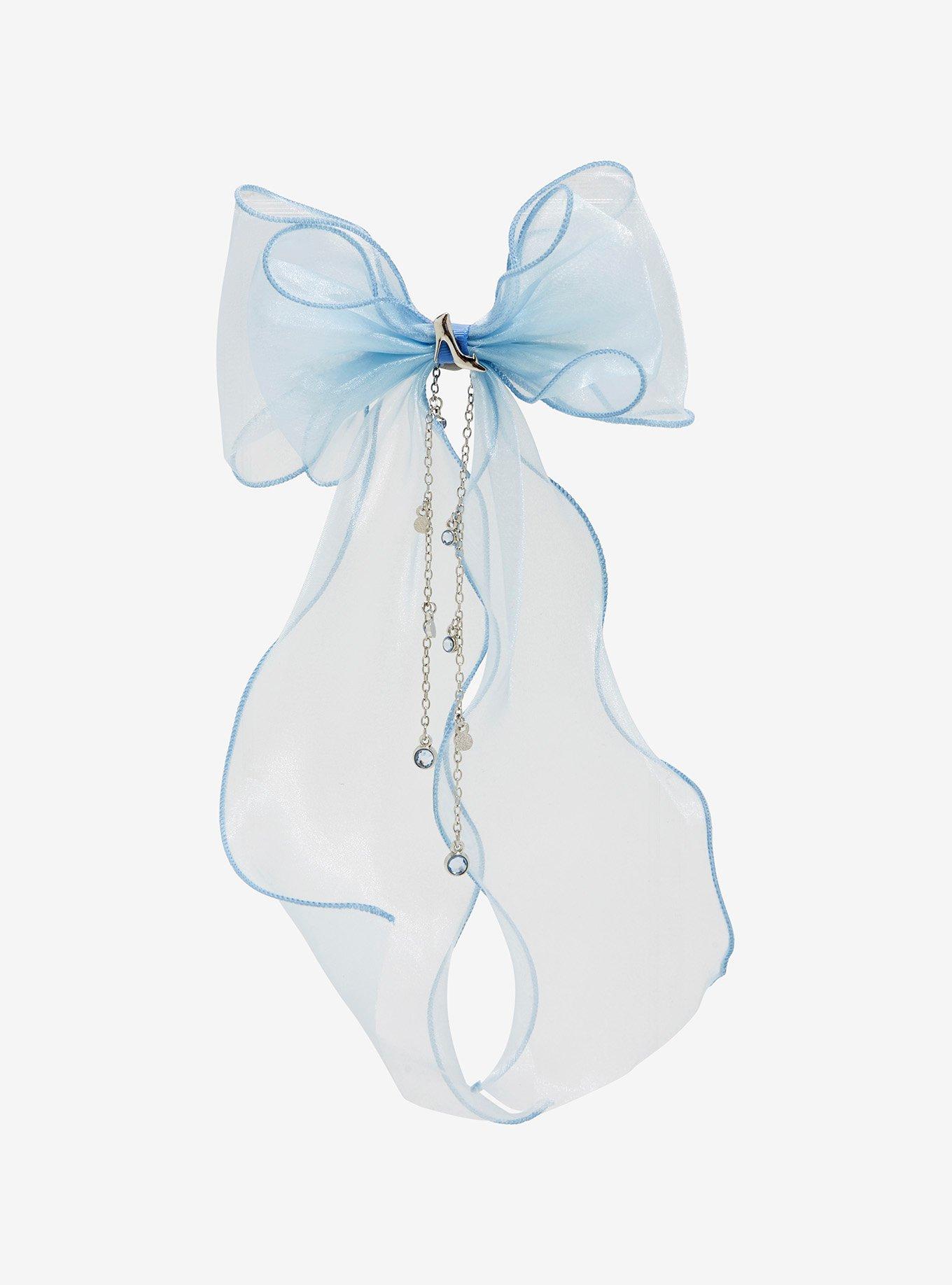 Disney Cinderella Glass Slipper Hair Bow, , hi-res