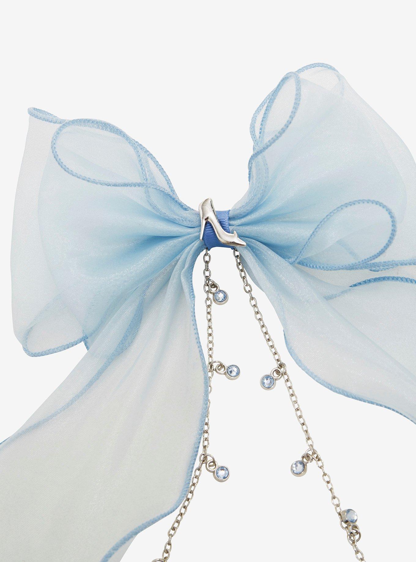 Disney Cinderella Glass Slipper Hair Bow, , alternate