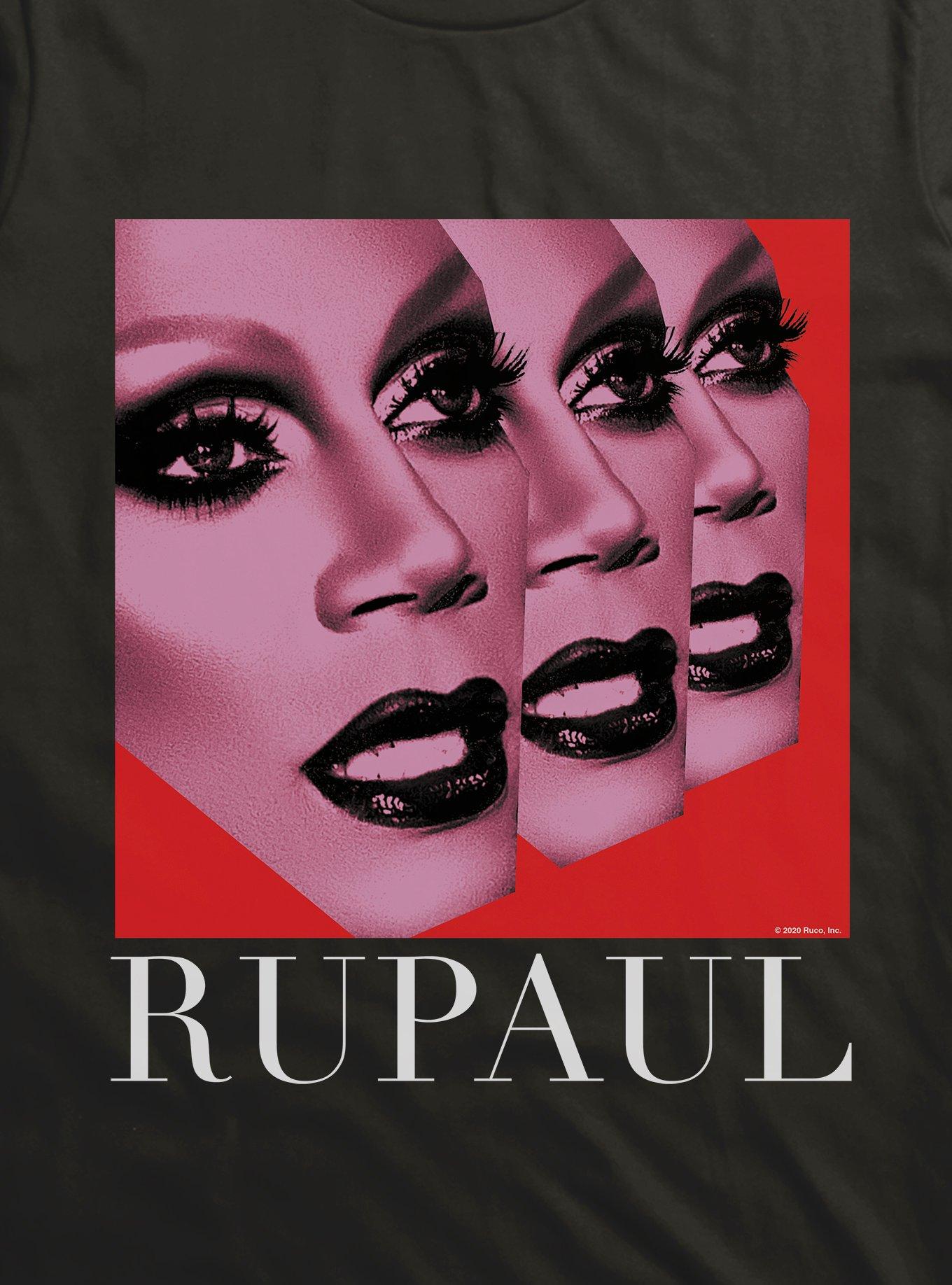 RuPaul Face Repeat T-Shirt, , hi-res