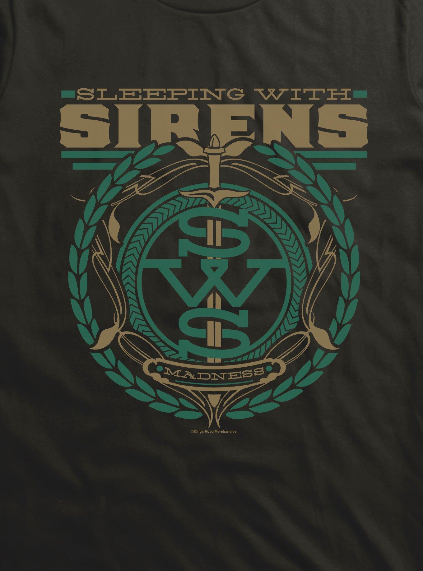 Sleeping With Sirens Dagger Crest T-Shirt, , hi-res