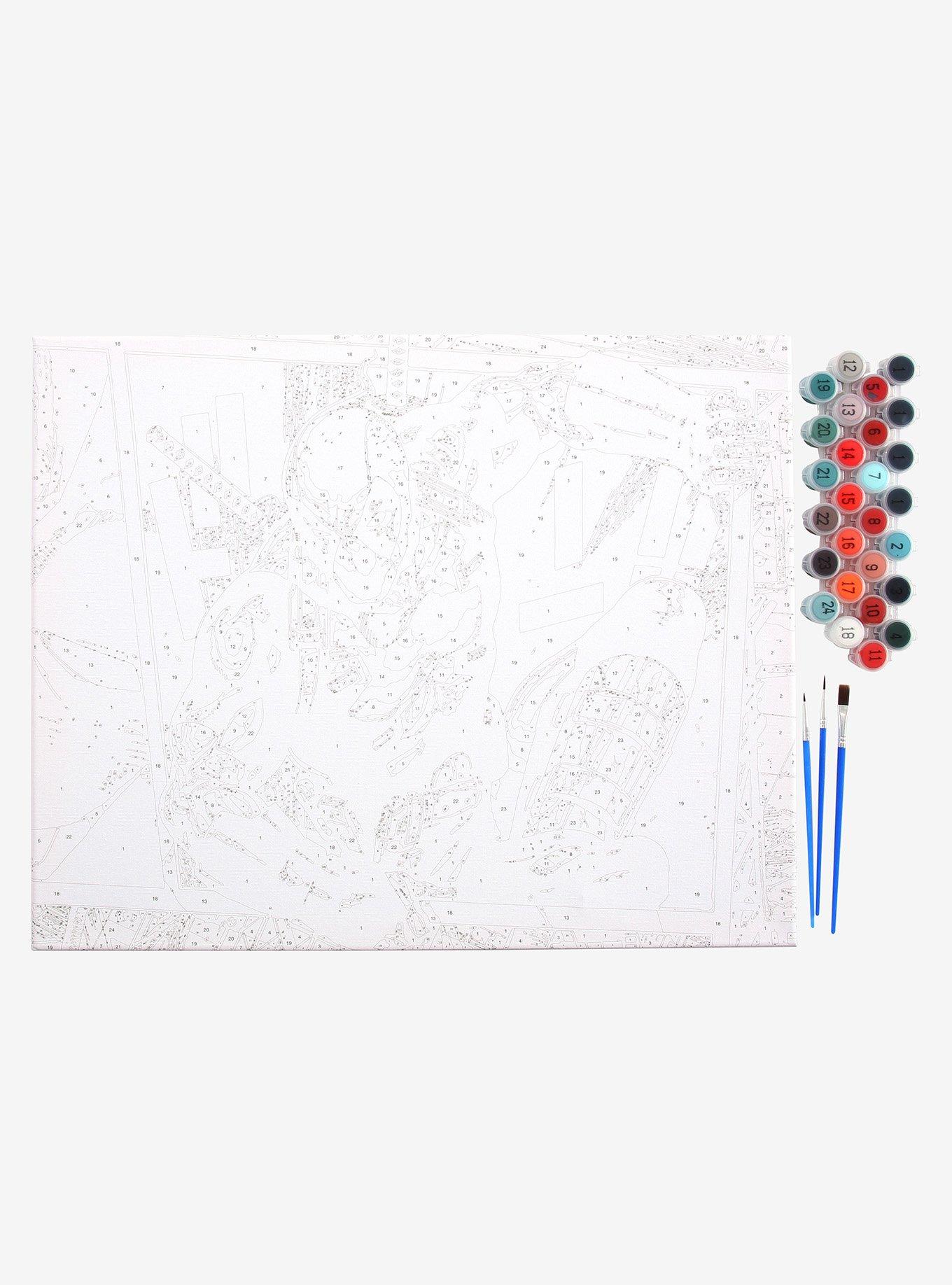 Marvel Deadpool Art by Numbers Painting Set, , hi-res