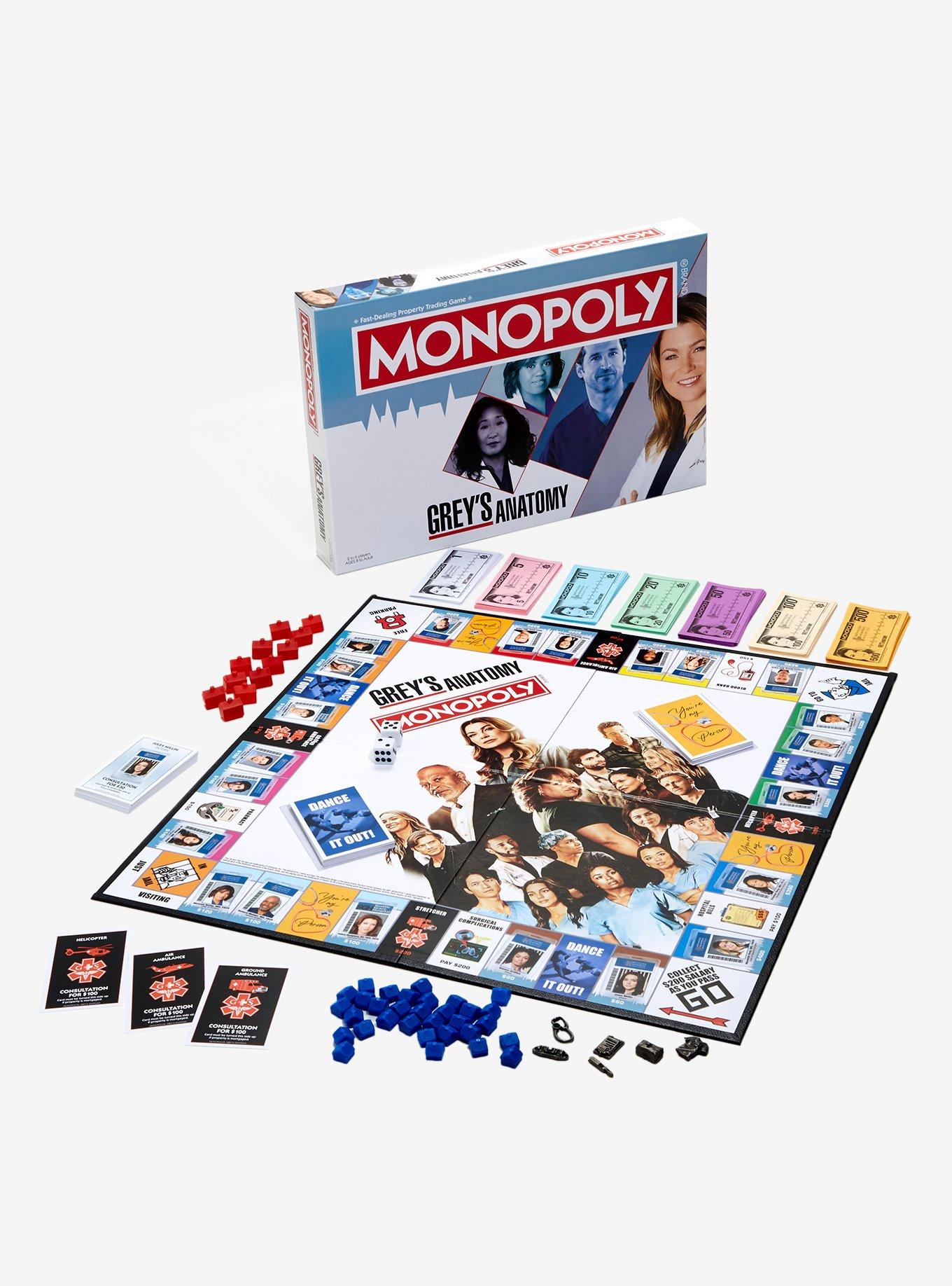 Grey's Anatomy Monopoly Board Game, , alternate