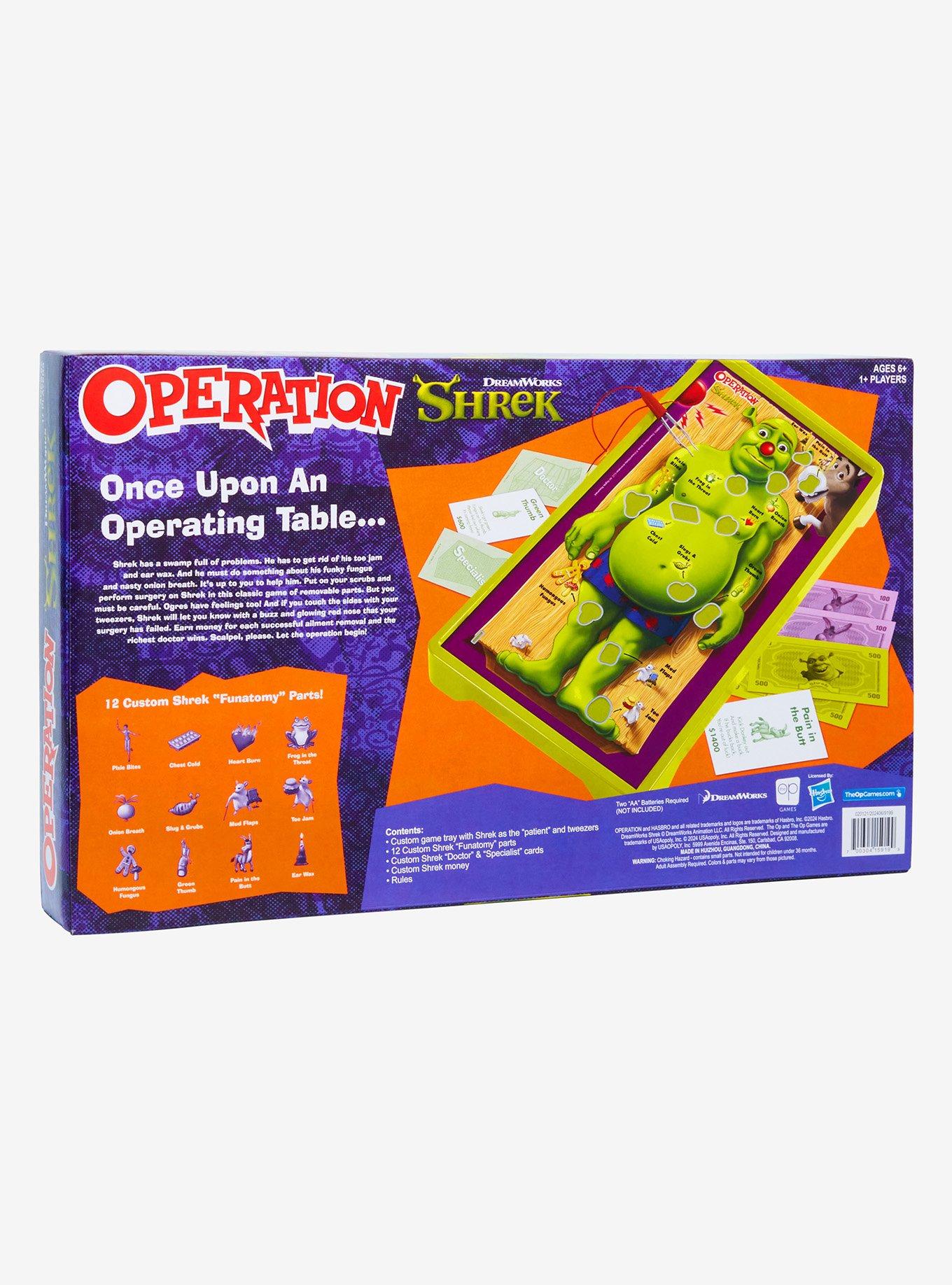 DreamWorks Shrek Operation Board Game, , alternate