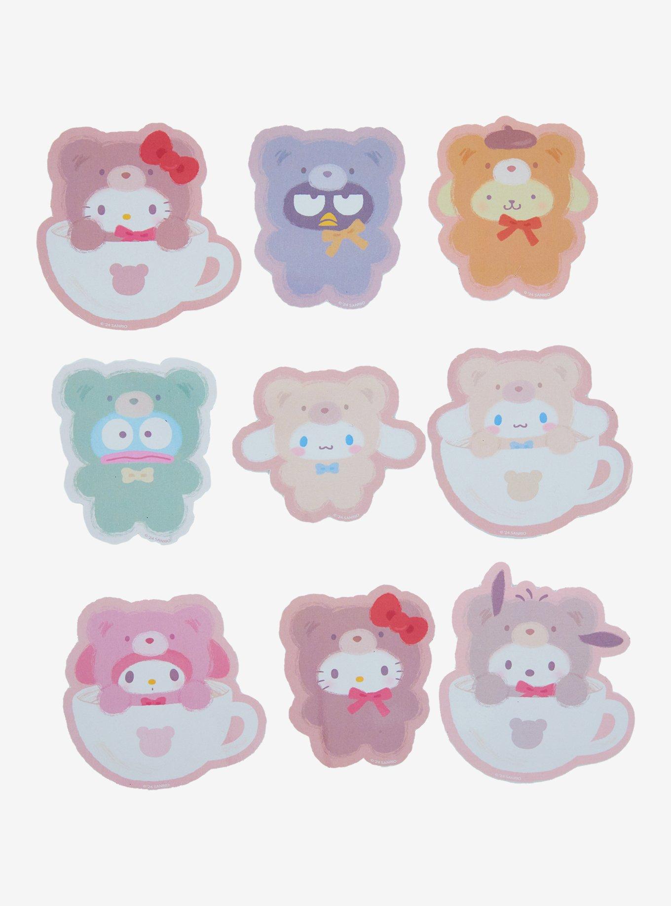 Hello Kitty And Friends Latte Bear Blind Sticker Set, , hi-res