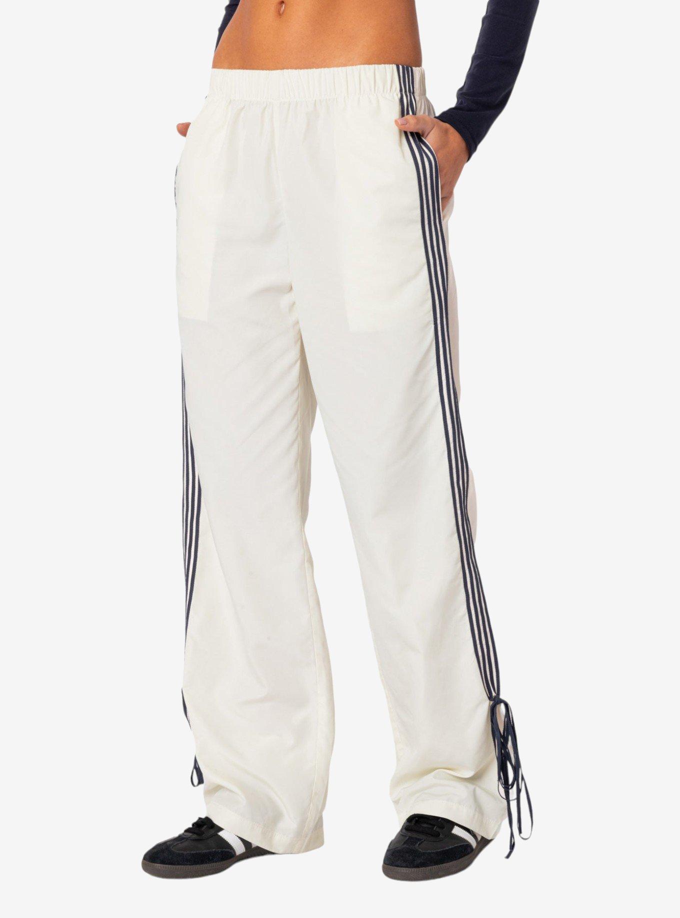 Remy Ribbon Track Pants, BEIGE, alternate