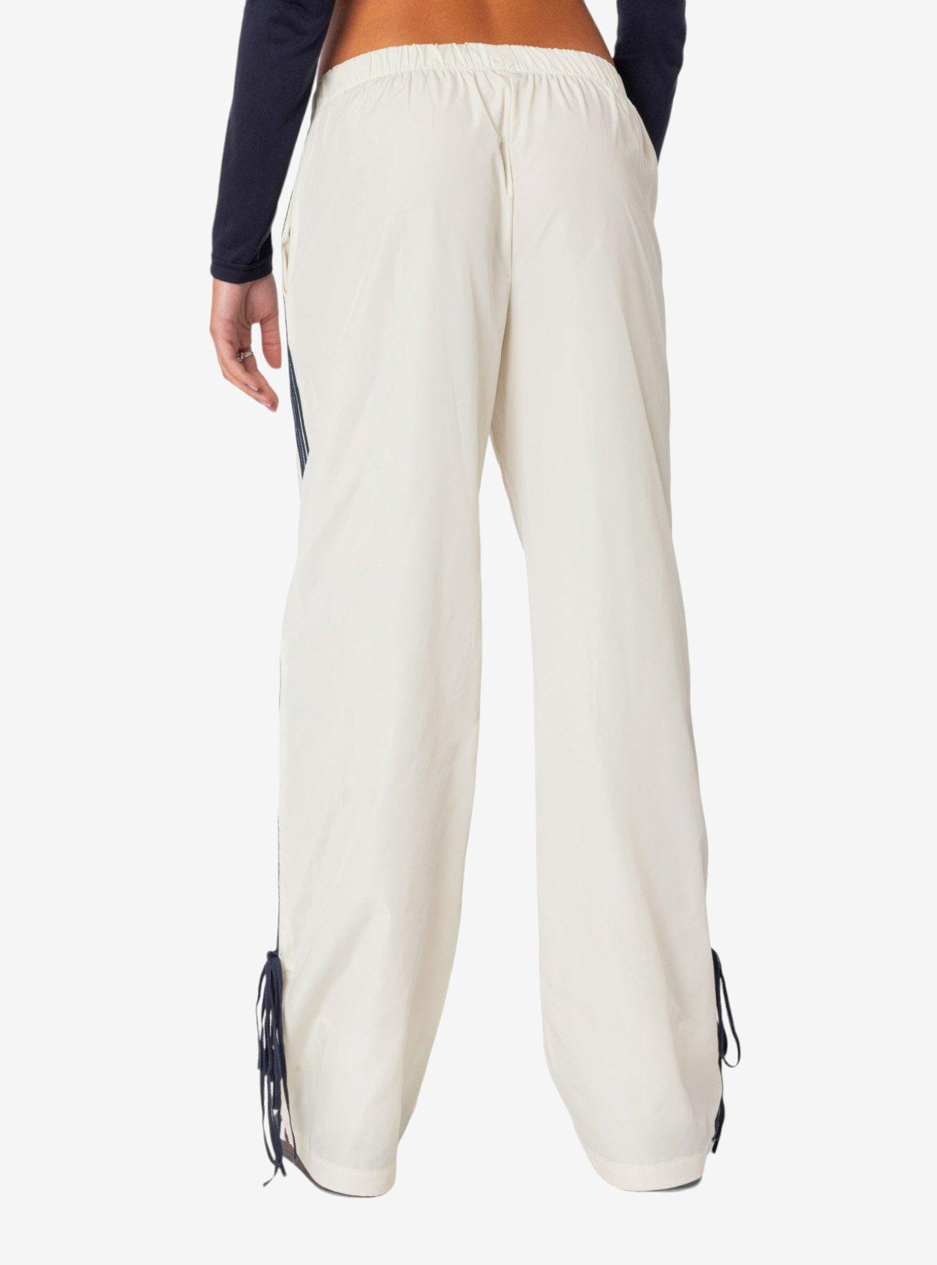 Remy Ribbon Track Pants, BEIGE, alternate