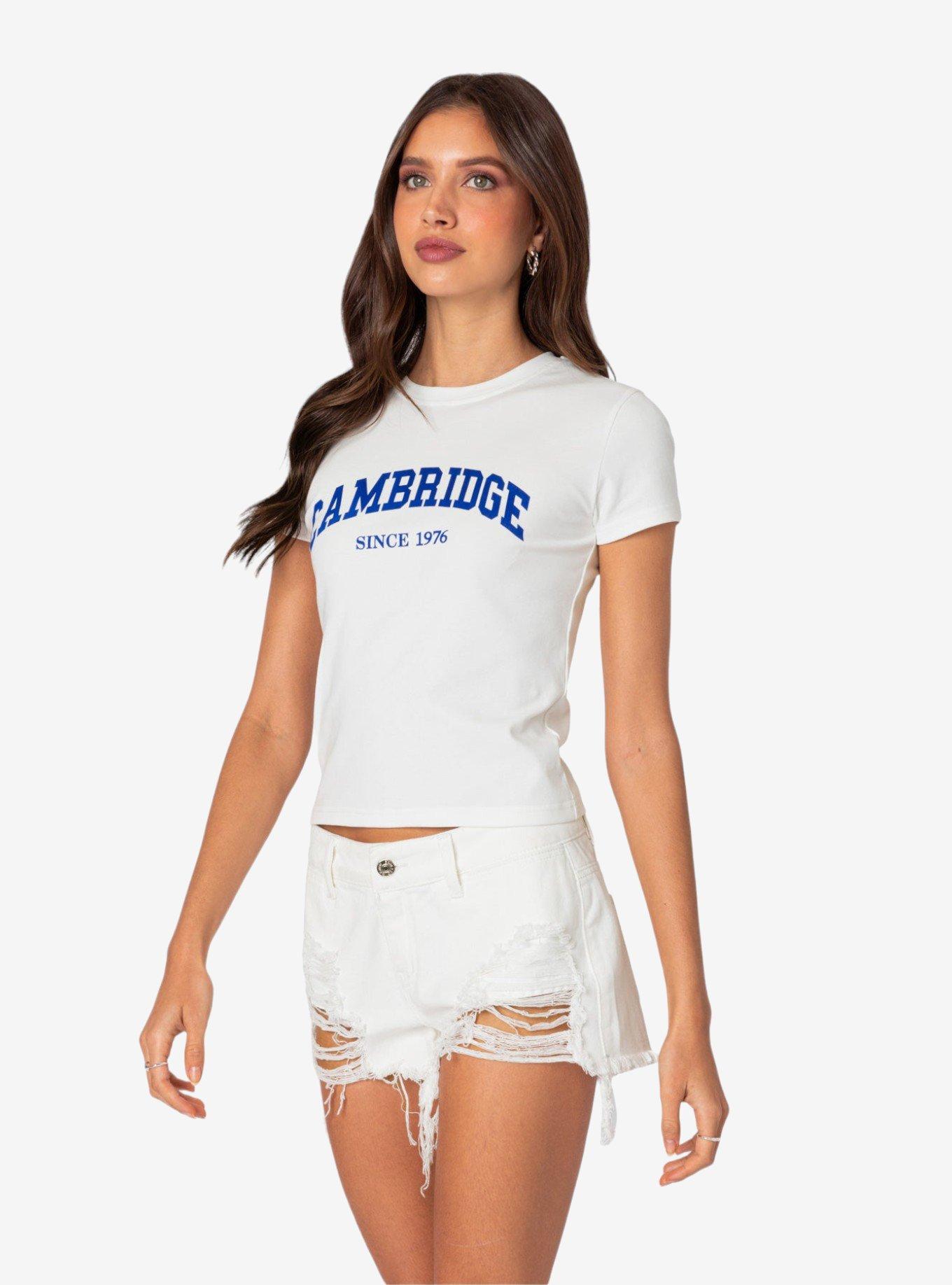 Cambridge T-Shirt, BRIGHT WHITE, alternate