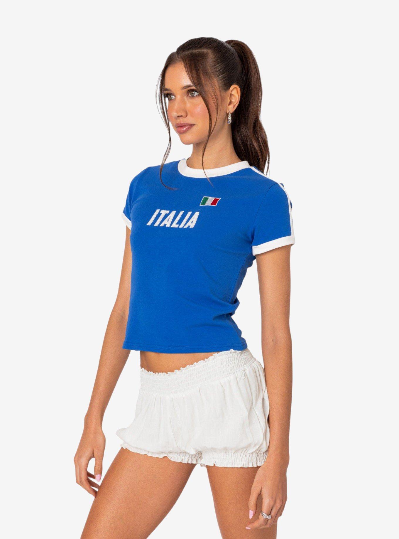 Italia T-Shirt, BLUE, alternate