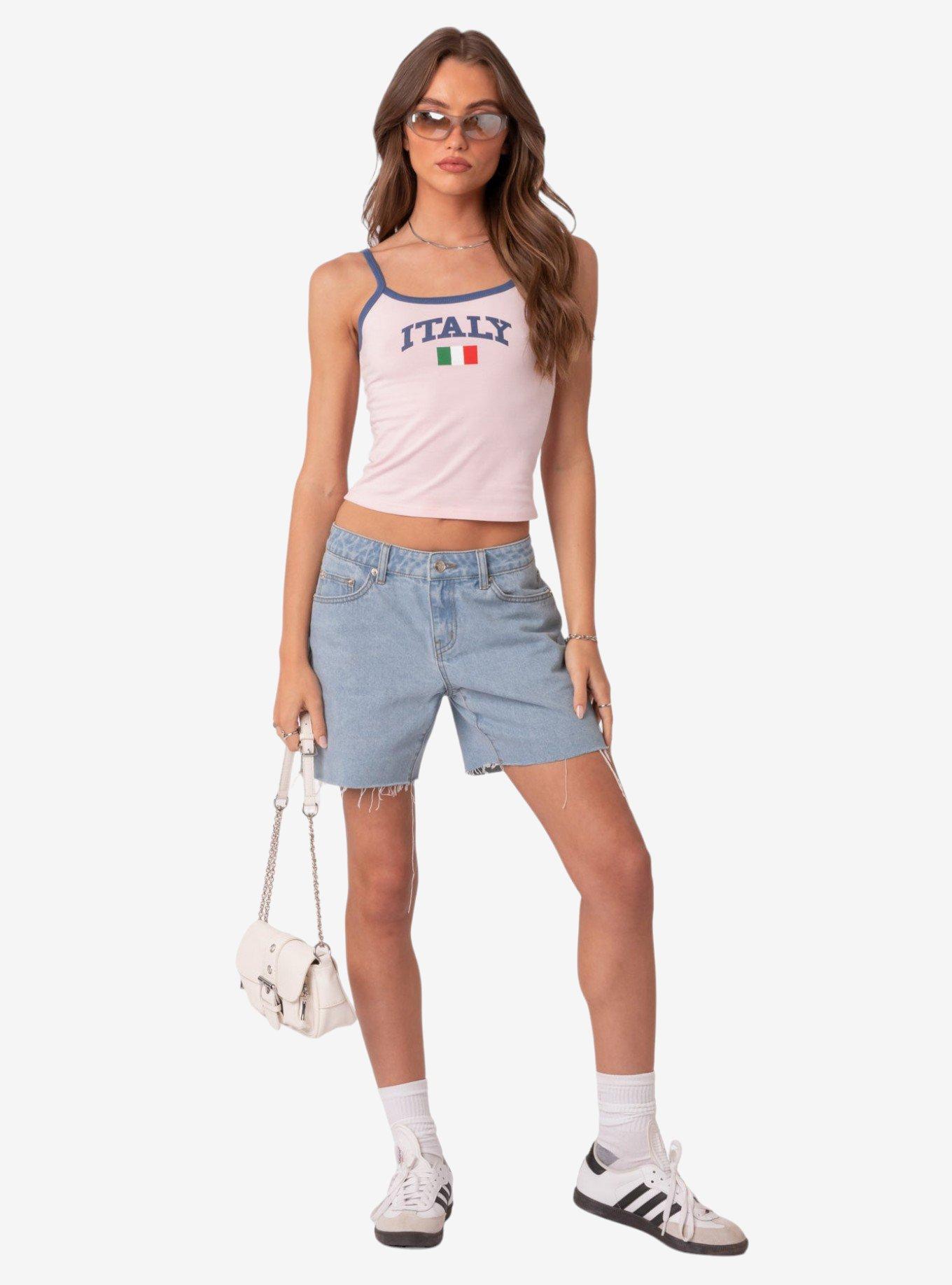 Italy Tank Top, PINK, alternate