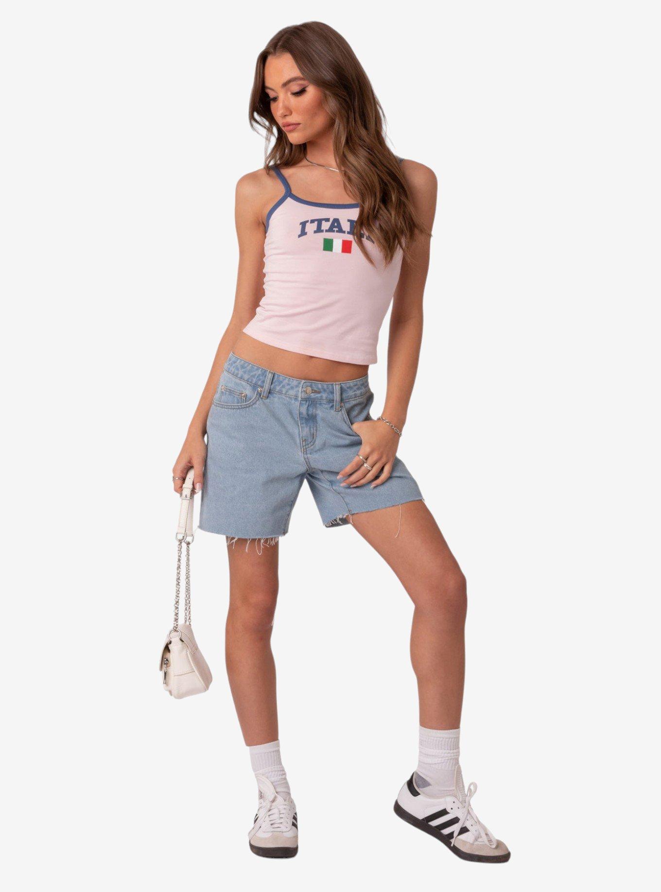 Italy Tank Top, PINK, alternate