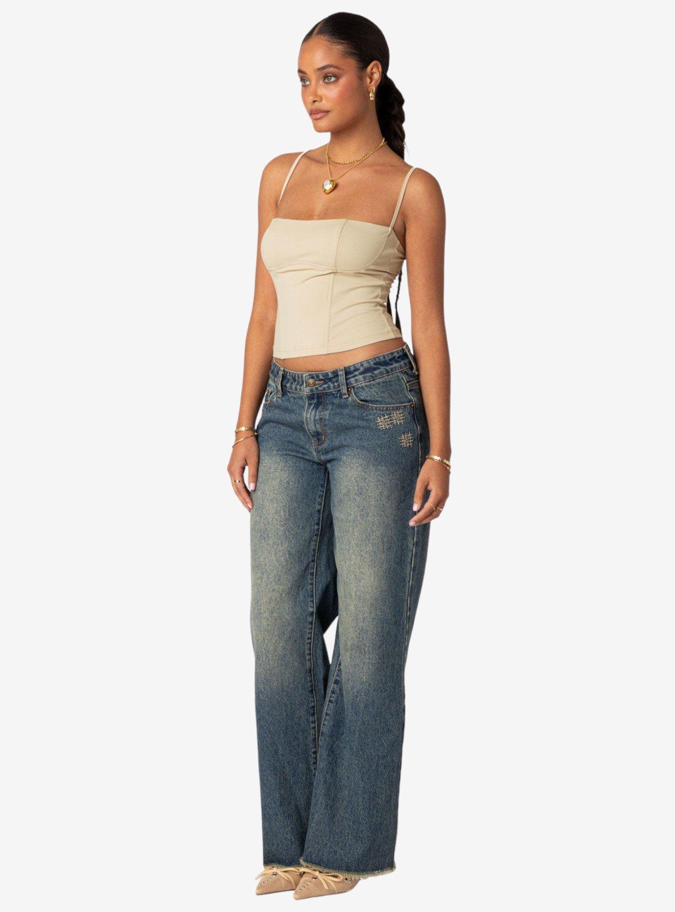 Juno Corset Top, BEIGE, alternate