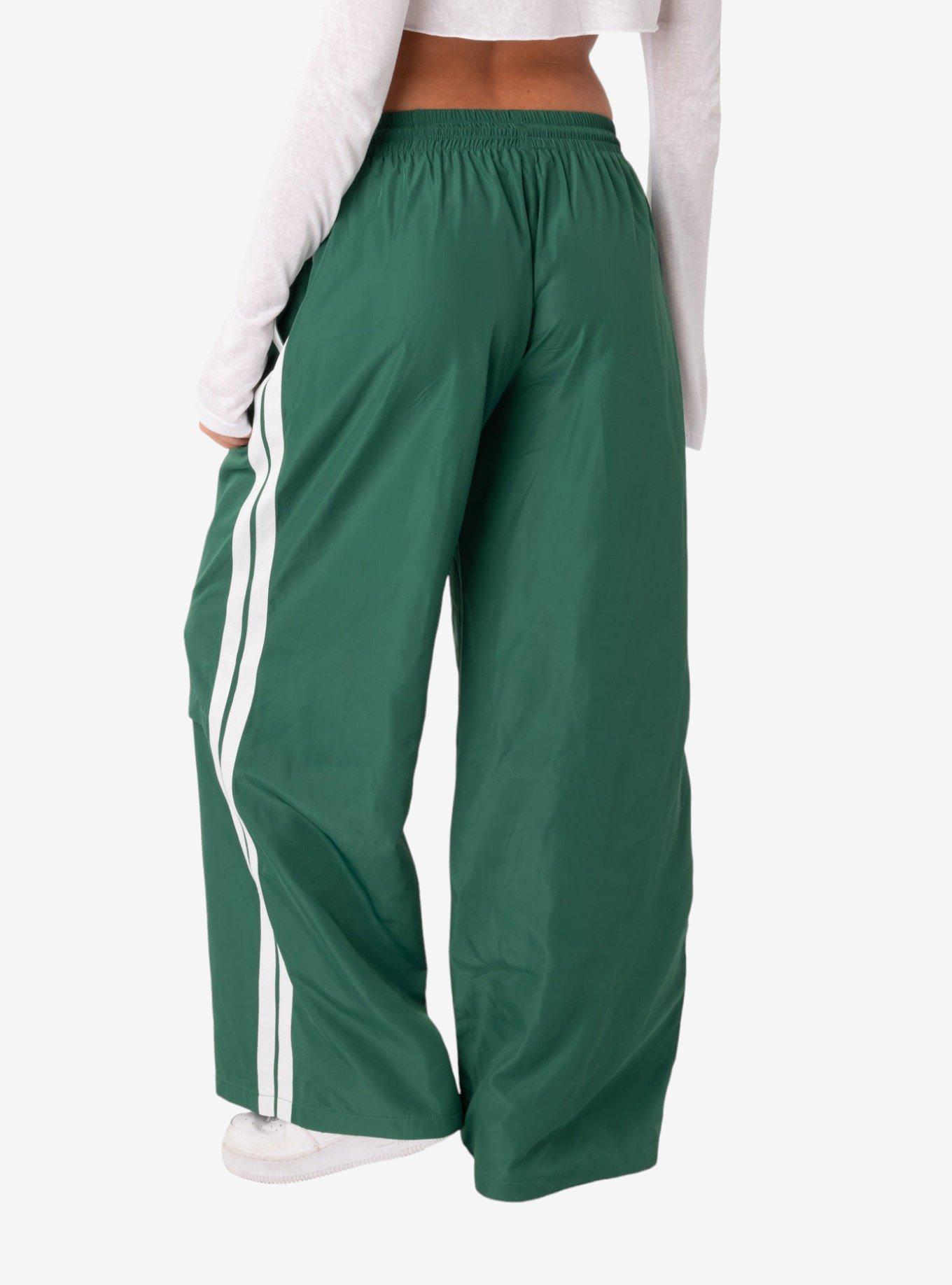 Fauna Nylon Track Pants, GREEN, alternate
