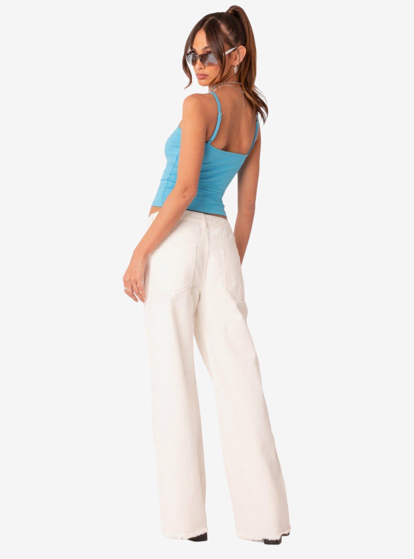 Fibi Tank Top, BLUE, alternate