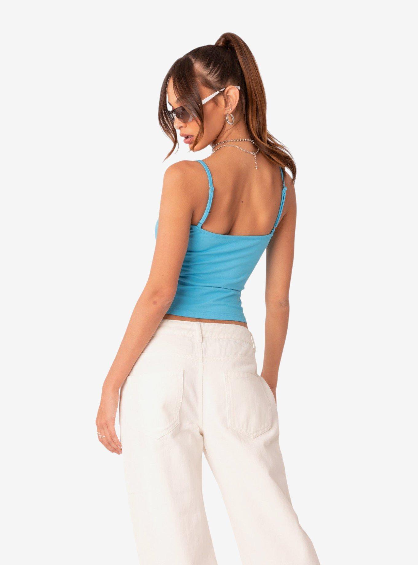 Fibi Tank Top, BLUE, alternate
