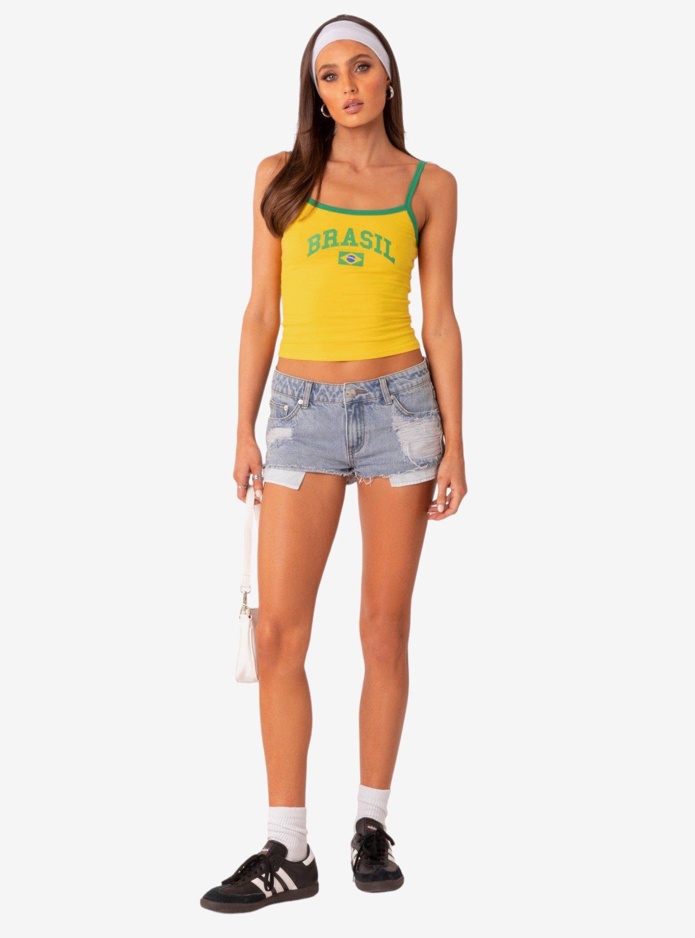 Brasil Tank Top, BRIGHT YELLOW, alternate