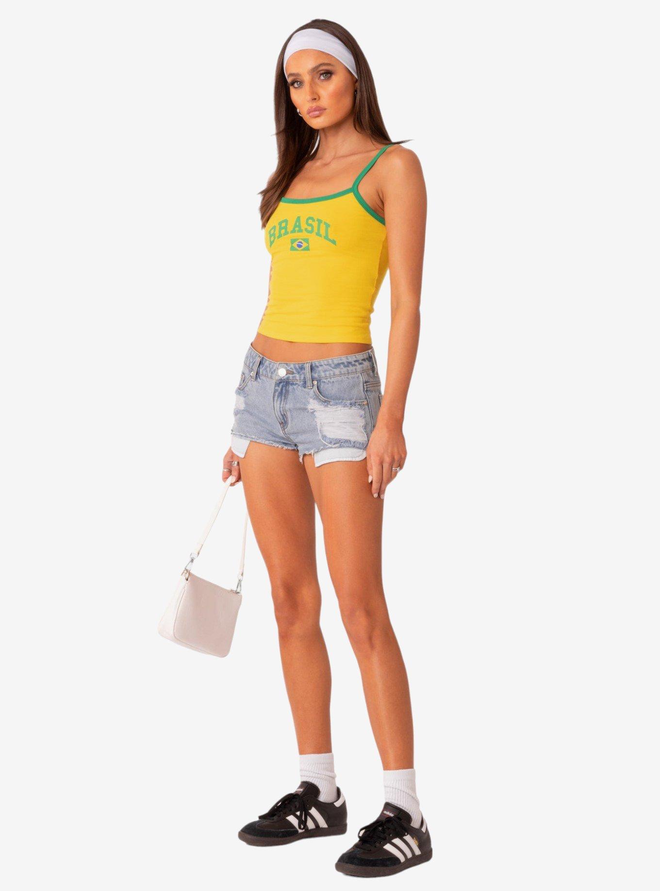 Brasil Tank Top, BRIGHT YELLOW, alternate