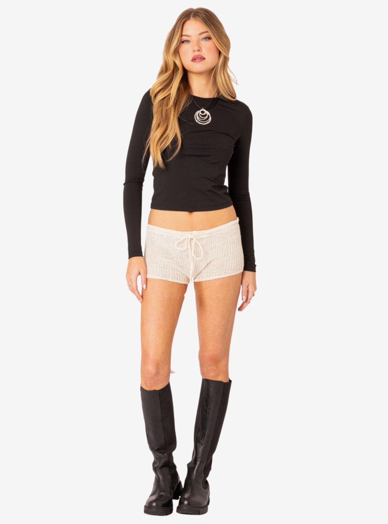 Tay Long Sleeve Top Black, BLACK, alternate
