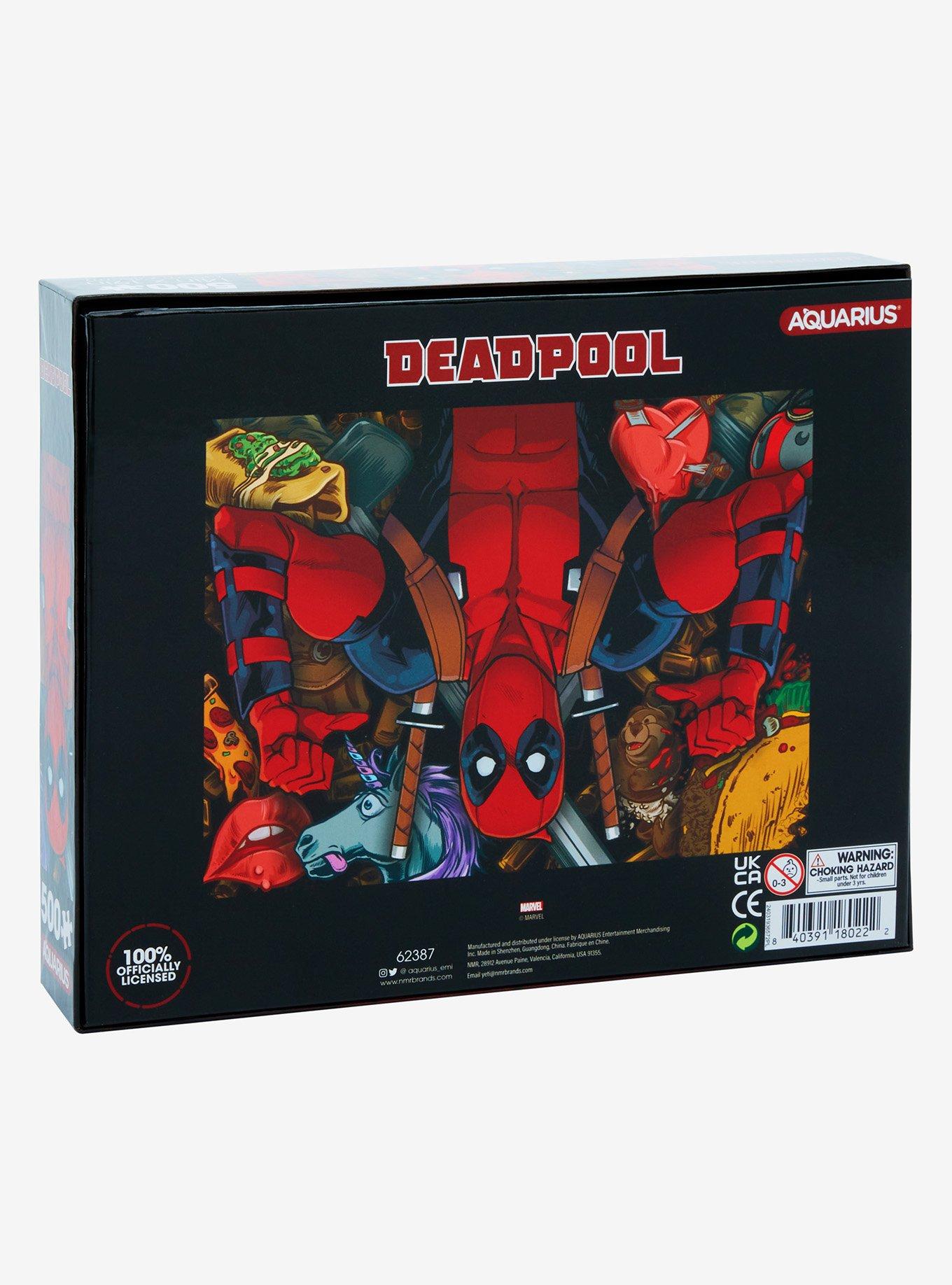 Marvel Deadpool Collage 500-Piece Puzzle, , alternate