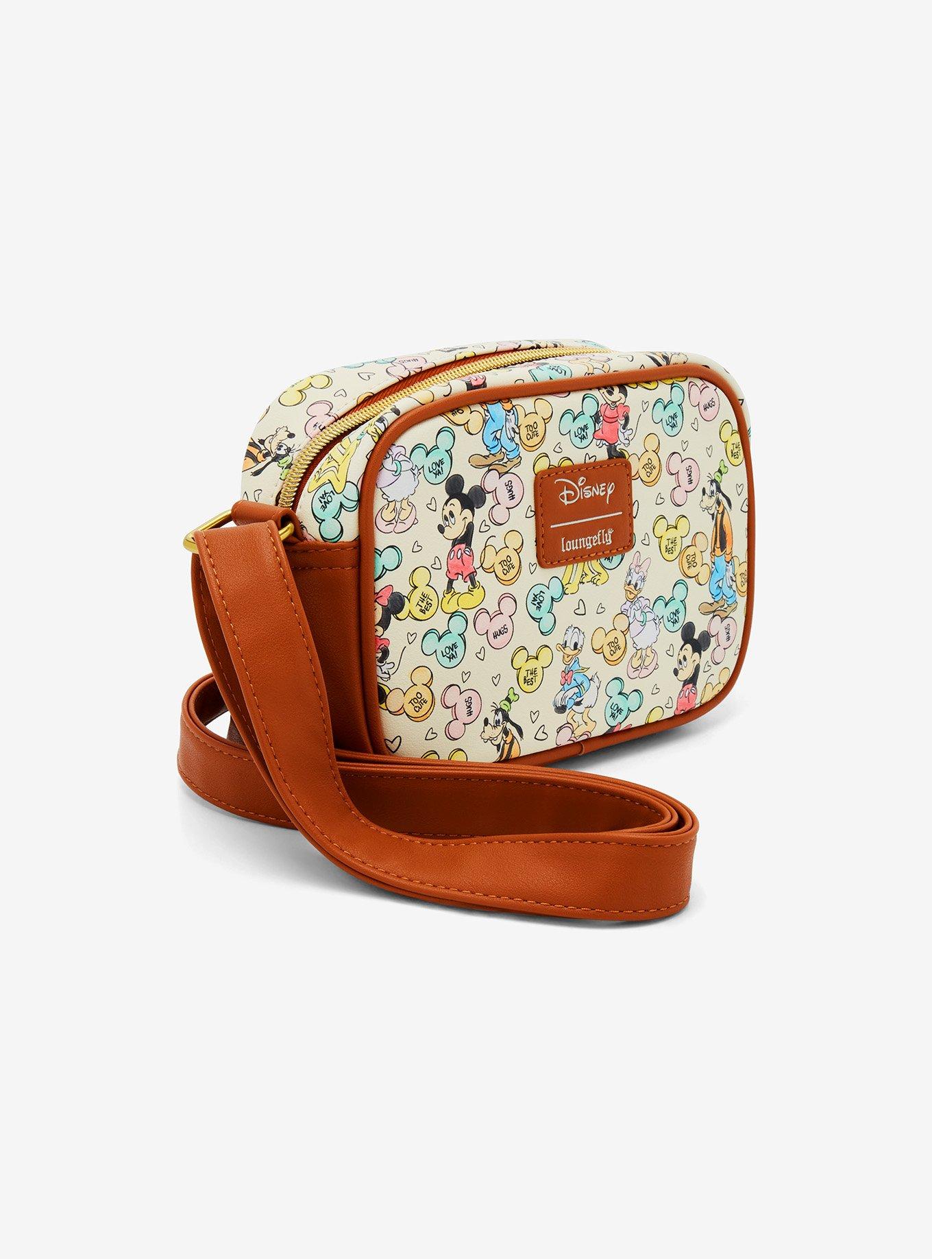 Loungefly Disney Mickey Mouse And Friends Candy Camera Crossbody Bag, , alternate