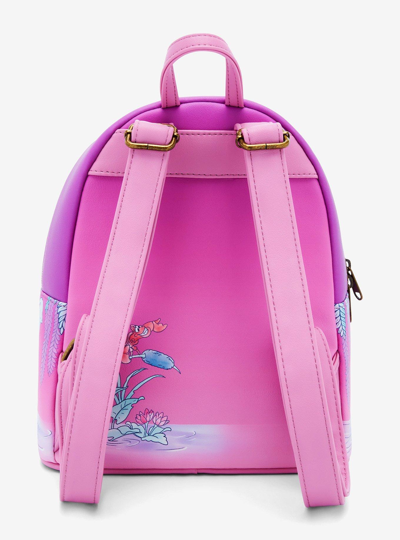 Loungefly Disney The Little Mermaid Kiss The Girl Mini Backpack