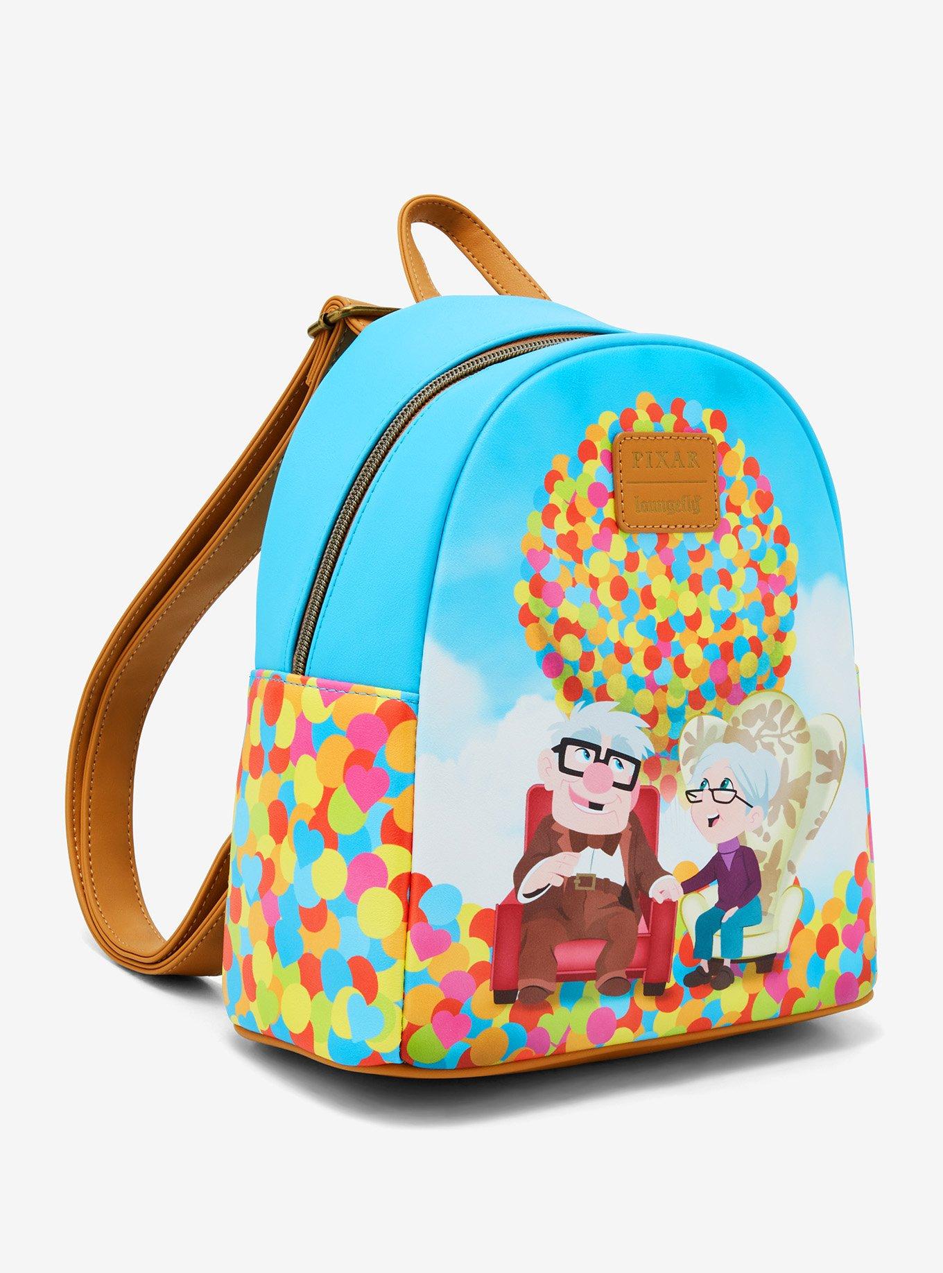 Loungefly Disney Pixar Up Carl & Ellie Balloons Mini Backpack, , hi-res