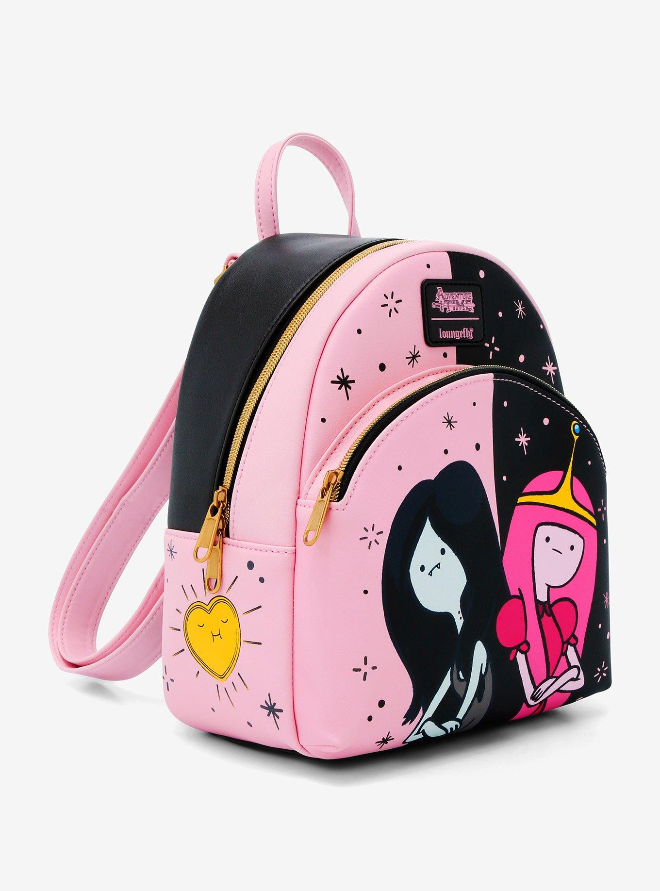 Loungefly Adventure Time Princess Bubblegum & Marceline Split Mini Backpack, , hi-res