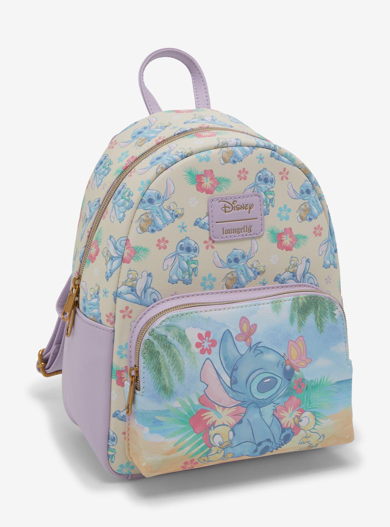 Loungefly Disney Stitch & Ducks Beach Mini Backpack, , hi-res