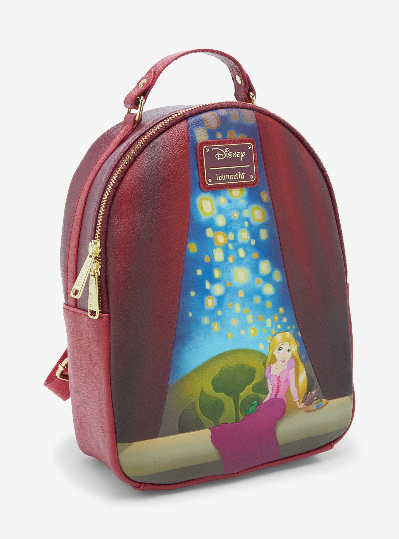 Loungefly Disney Tangled Rapunzel Tower Illustrated Lantern Mini Backpack, , alternate