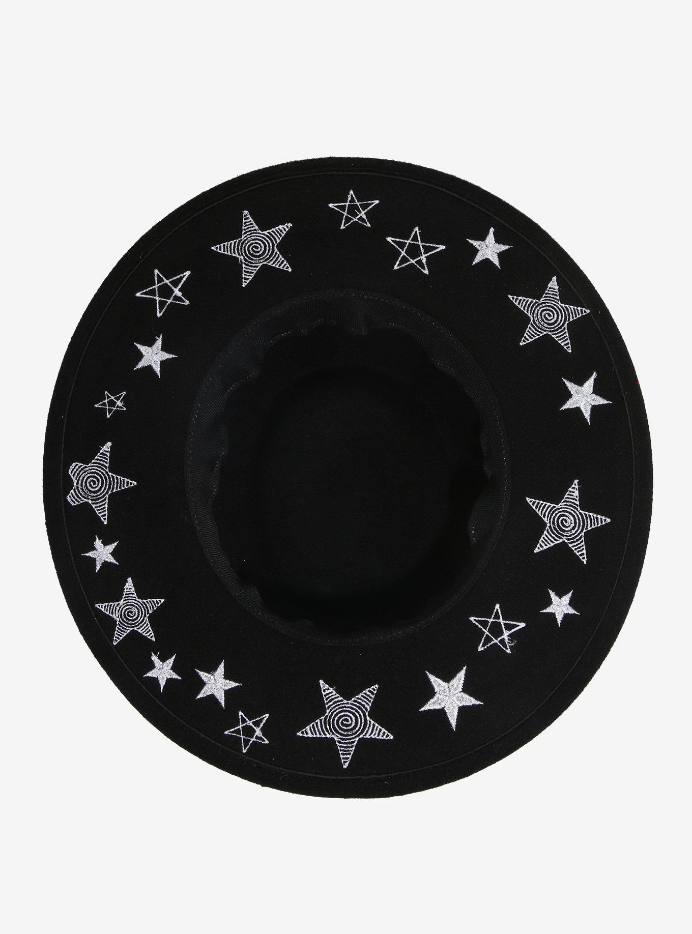Spiral Star Wide Brim Hat, , alternate