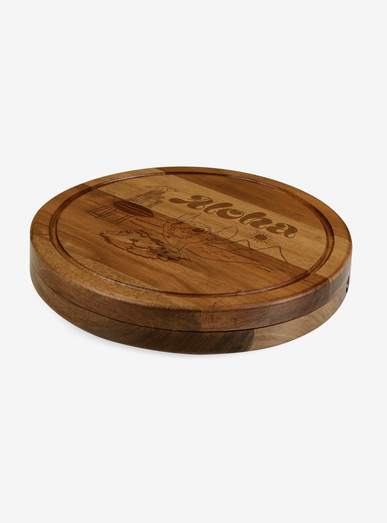 Disney Lilo And Stitch Acacia Circo Cheese Board and Tools Set - Thumbnail 5