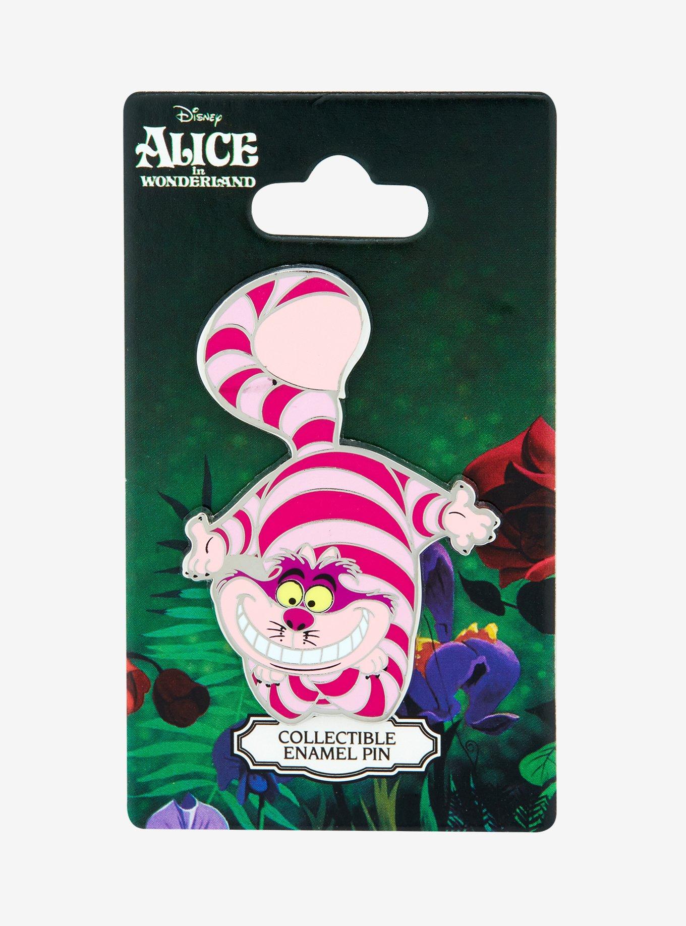 Disney Alice in Wonderland Cheshire Cat Enamel Pin, , alternate