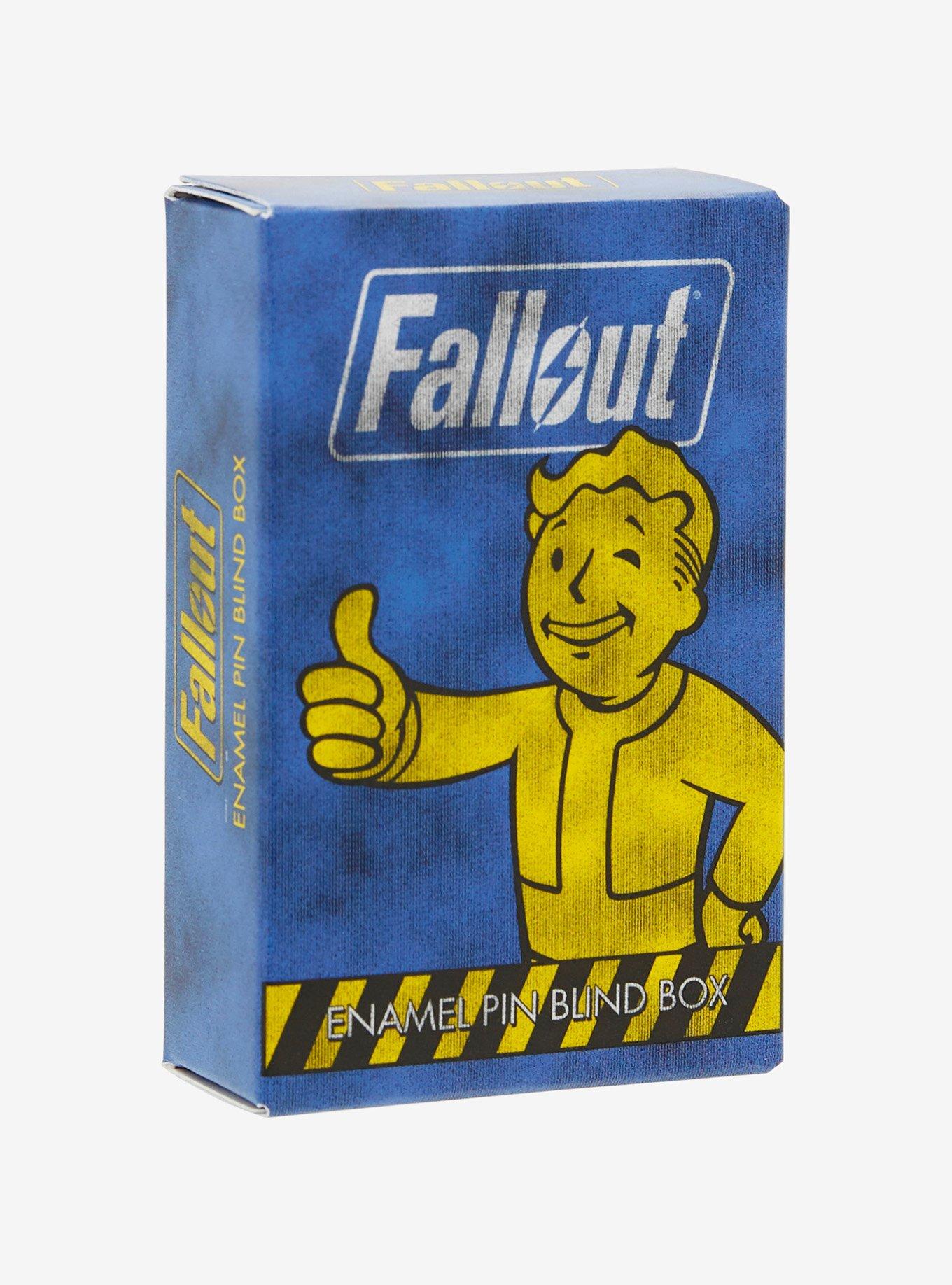 Fallout Blue Gear Assorted Blind Box Enamel Pin, , alternate