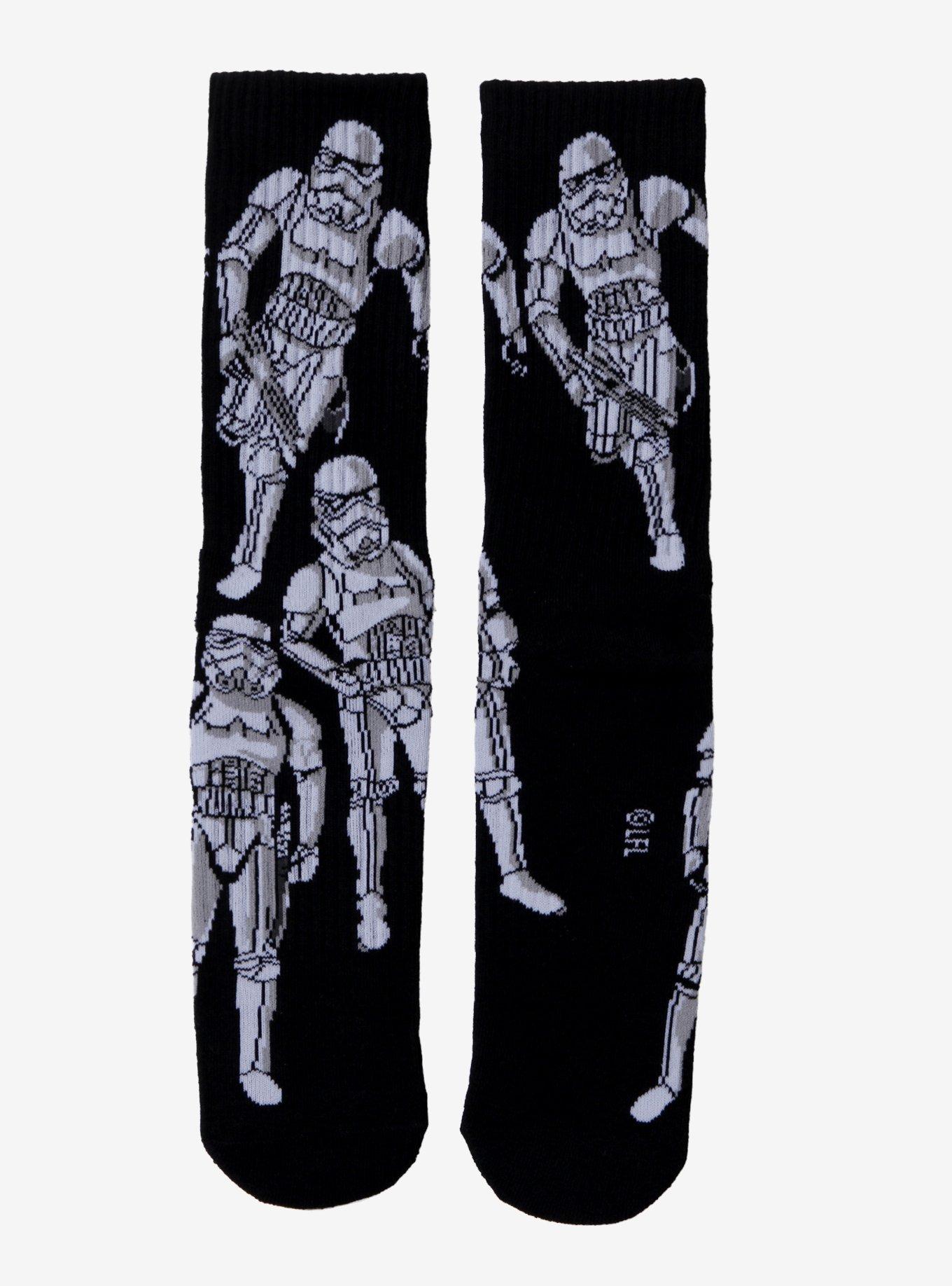 Star Wars Stormtroopers Allover Print Crew Socks - BoxLunch Exclusive, , hi-res