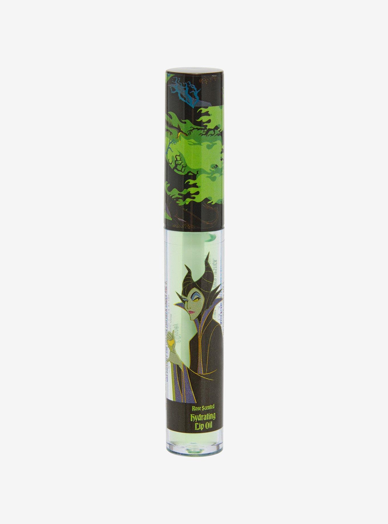 Disney Sleeping Beauty Maleficent Rose Scented Hydrating Lip Oil, , hi-res