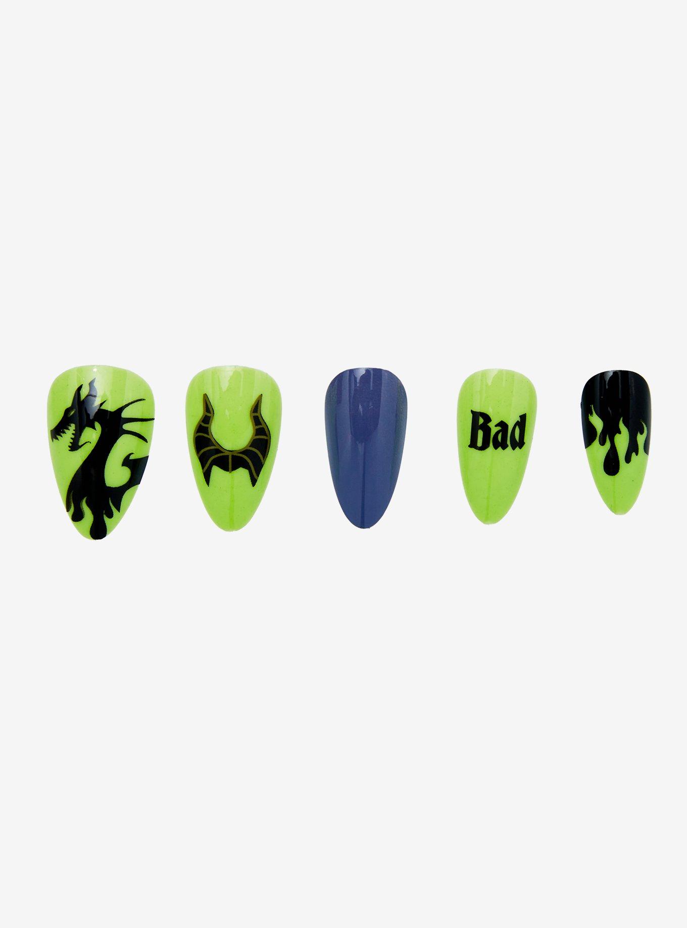 Disney Sleeping Beauty Maleficent Press On Nail Set, , hi-res