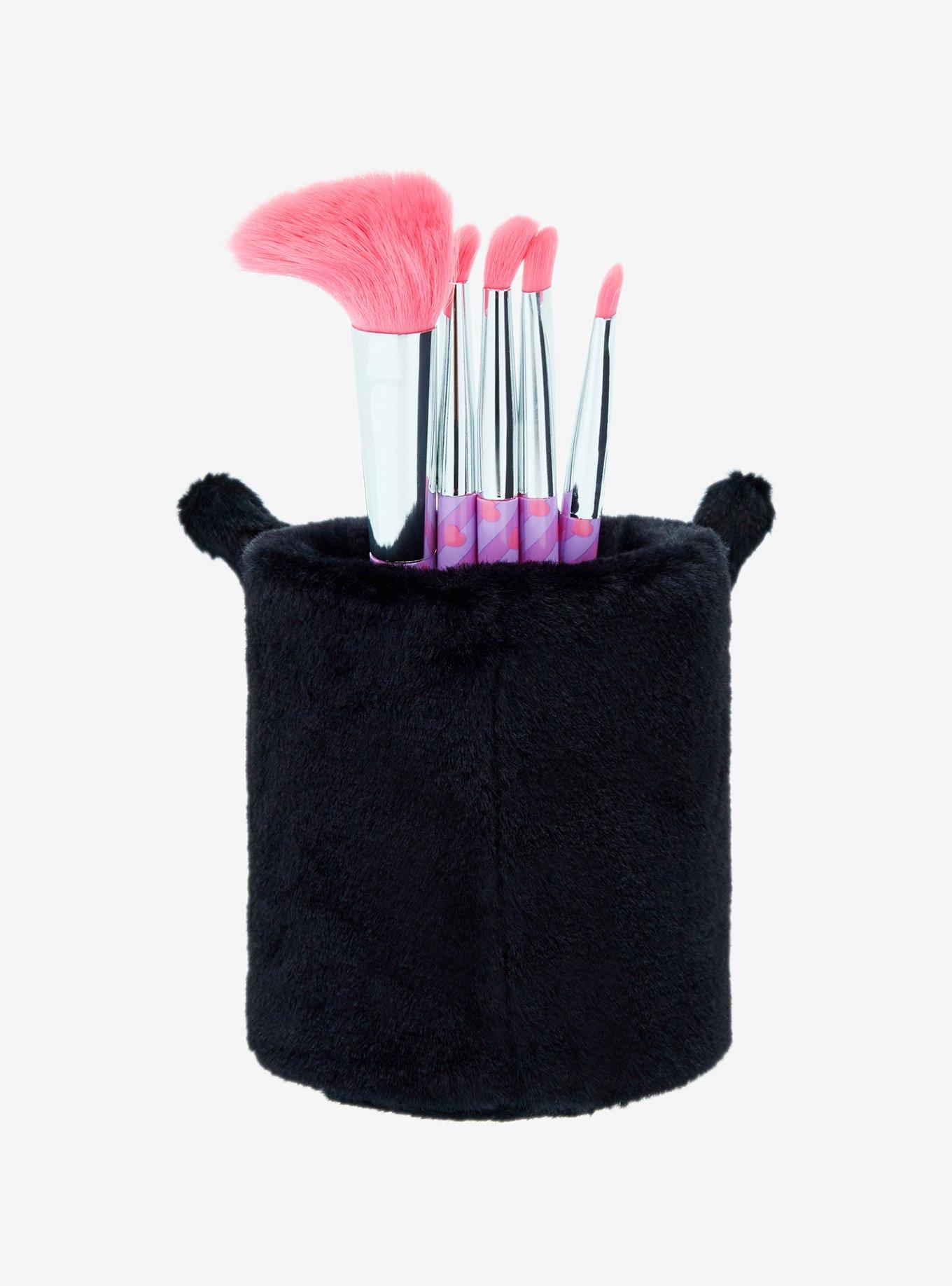 Sanrio Kuromi Plush Makeup Brush Holder & Brush Set - BoxLunch Exclusive, , alternate