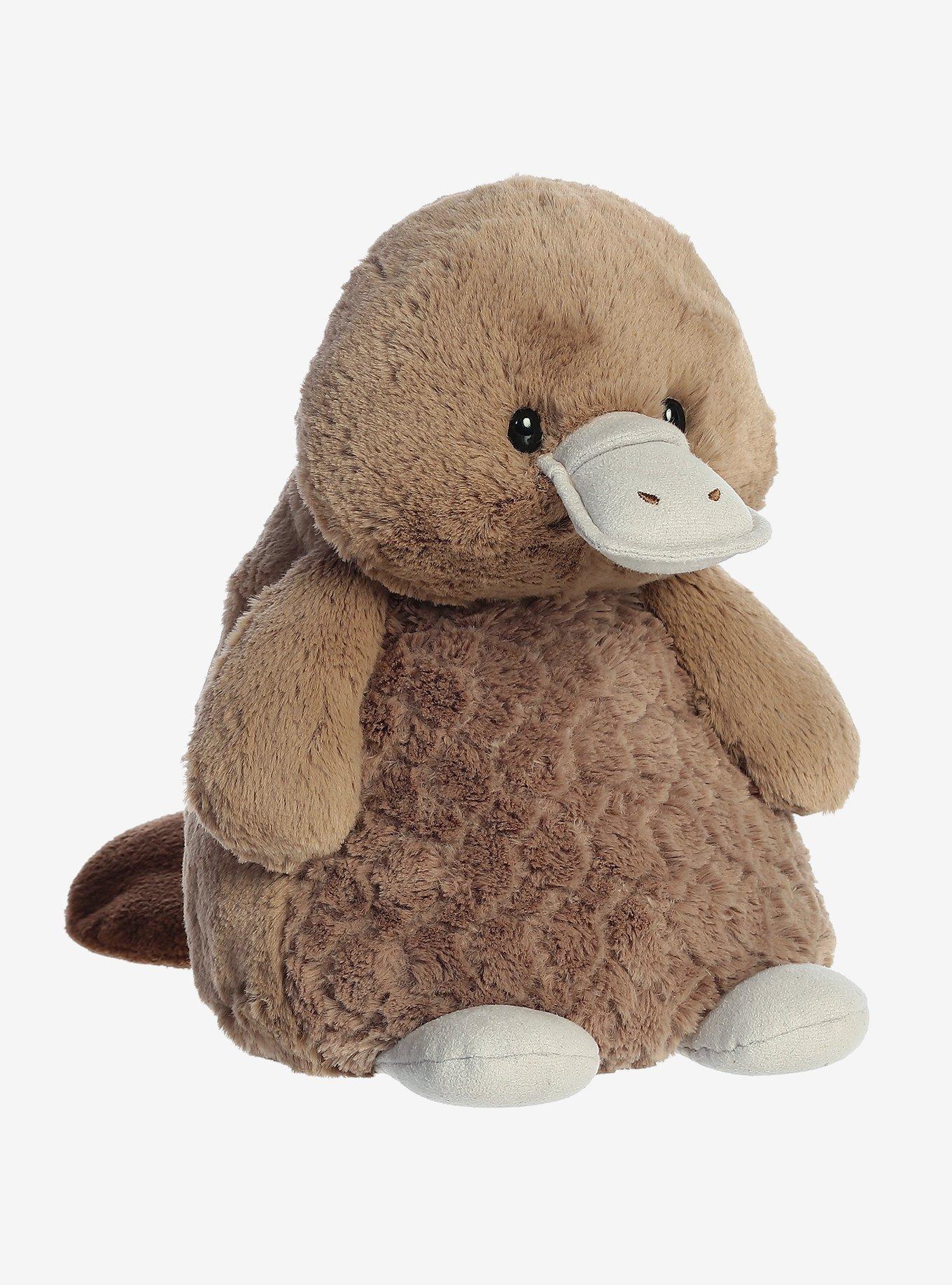 Aurora Huggle Pals Peaceful Platypus 12 Inch Weighted Plush, , hi-res