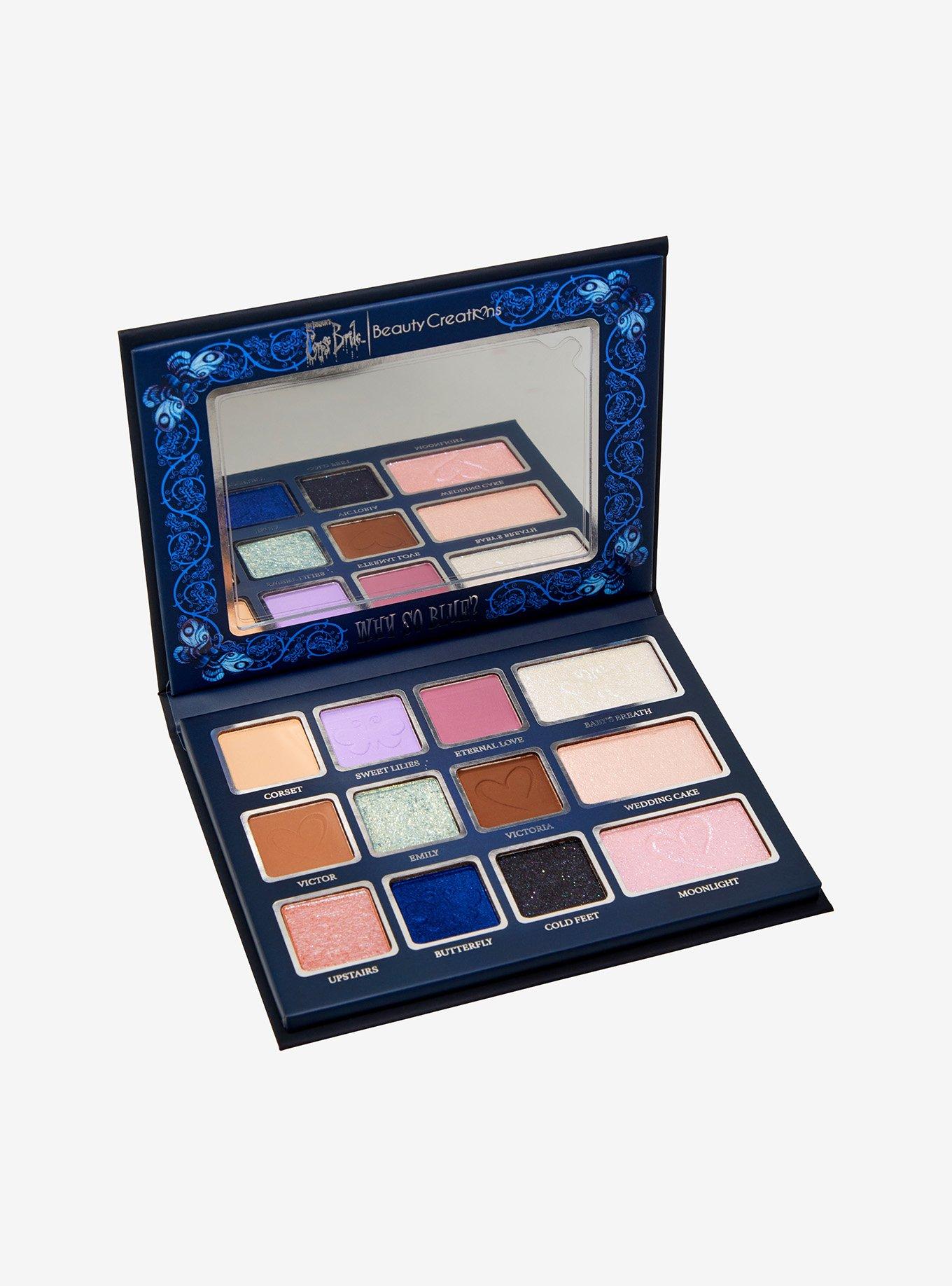 Beauty Creations Corpse Bride Eyeshadow & Highlighter Palette, , hi-res