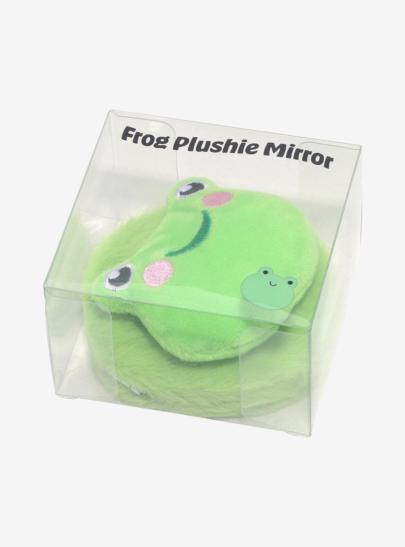 Kawaii Frog Plush Compact Mirror, , alternate