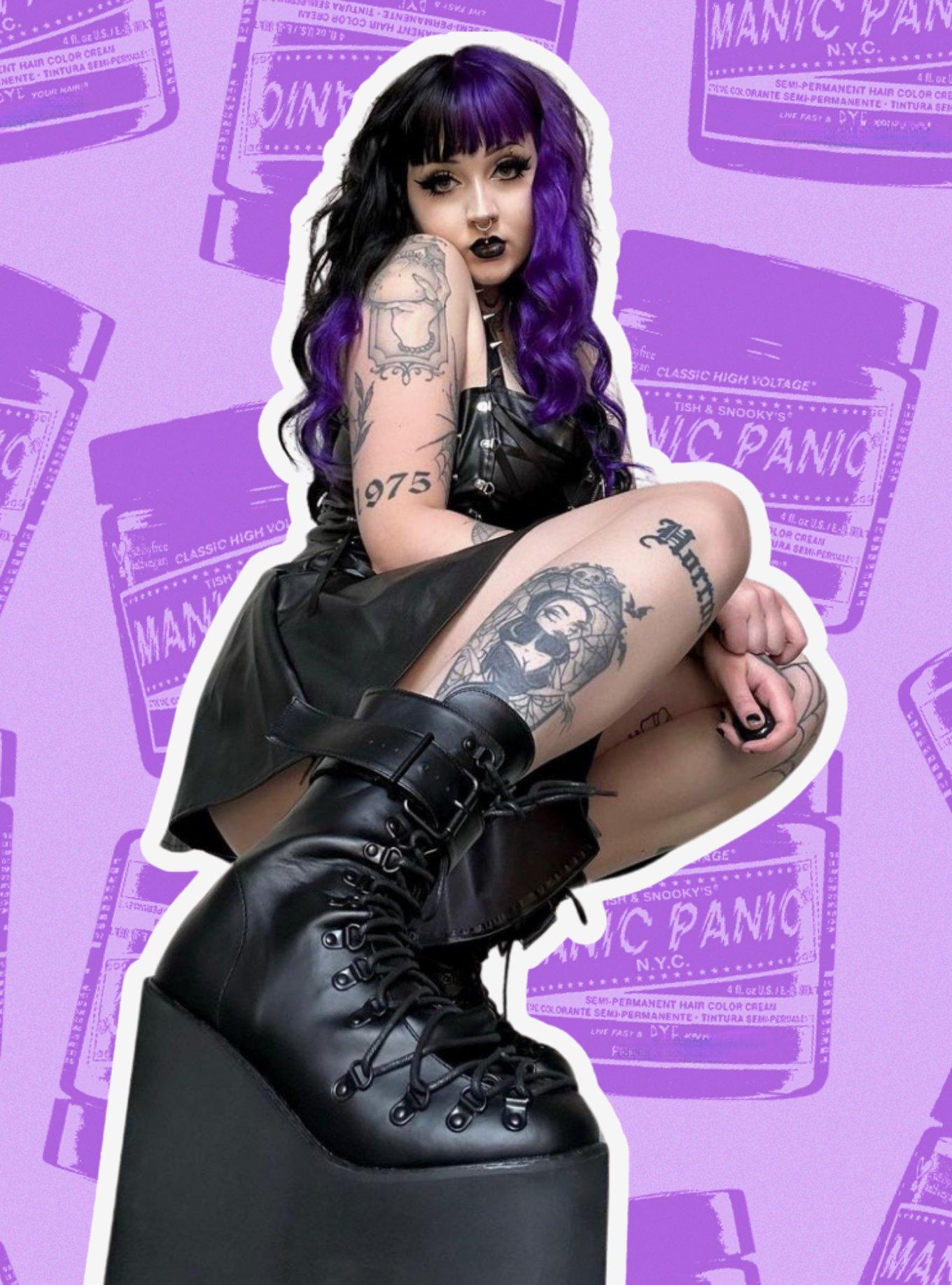 Manic Panic Electric Amethyst Classic High Voltage Semi-Permanent Hair Dye, , alternate