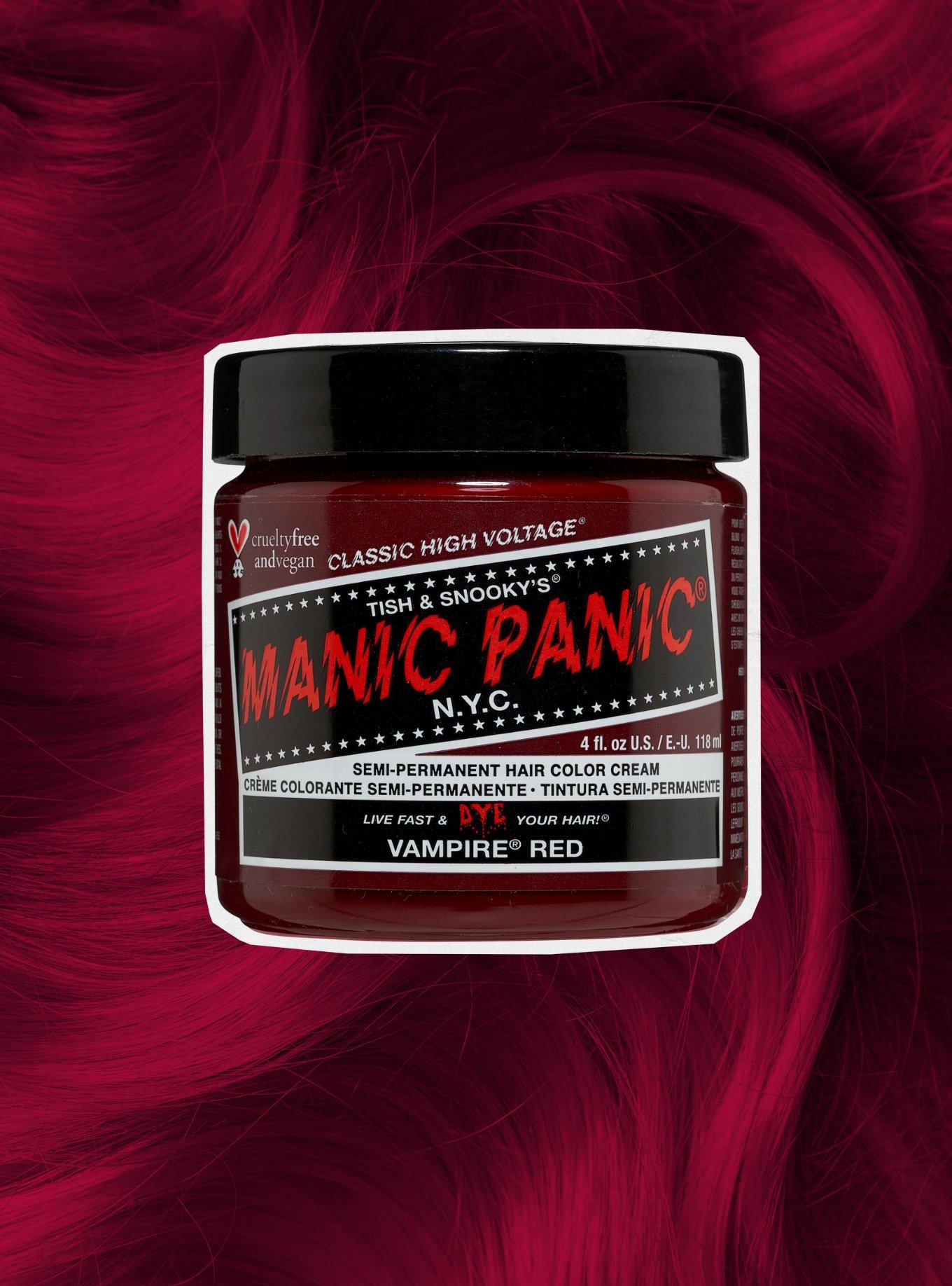 Manic Panic Vampire Red Classic High Voltage Semi-Permanent Hair Dye, , hi-res