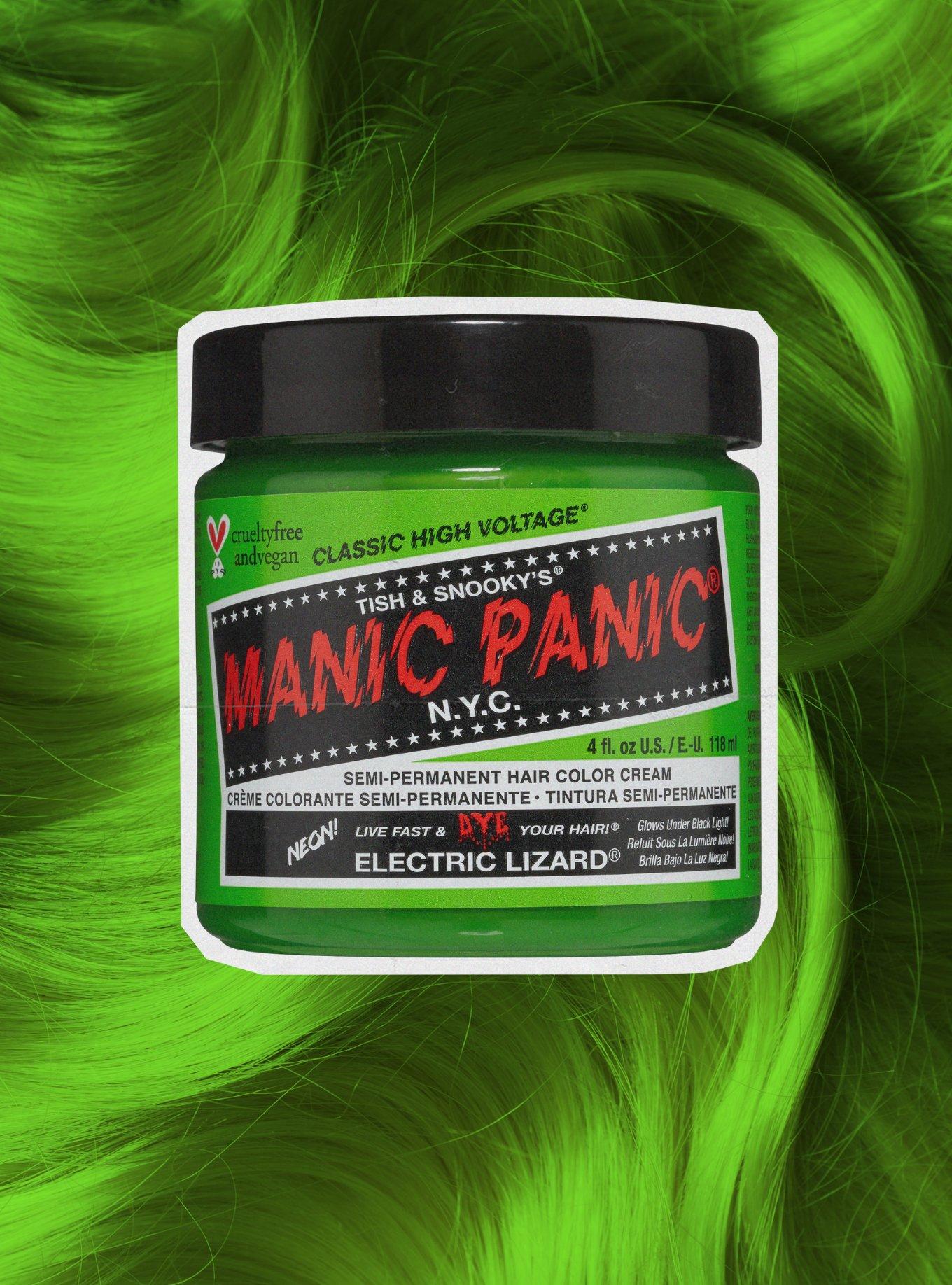 Manic Panic Electric Lizard Classic High Voltage Semi-Permanent Hair Dye, , hi-res