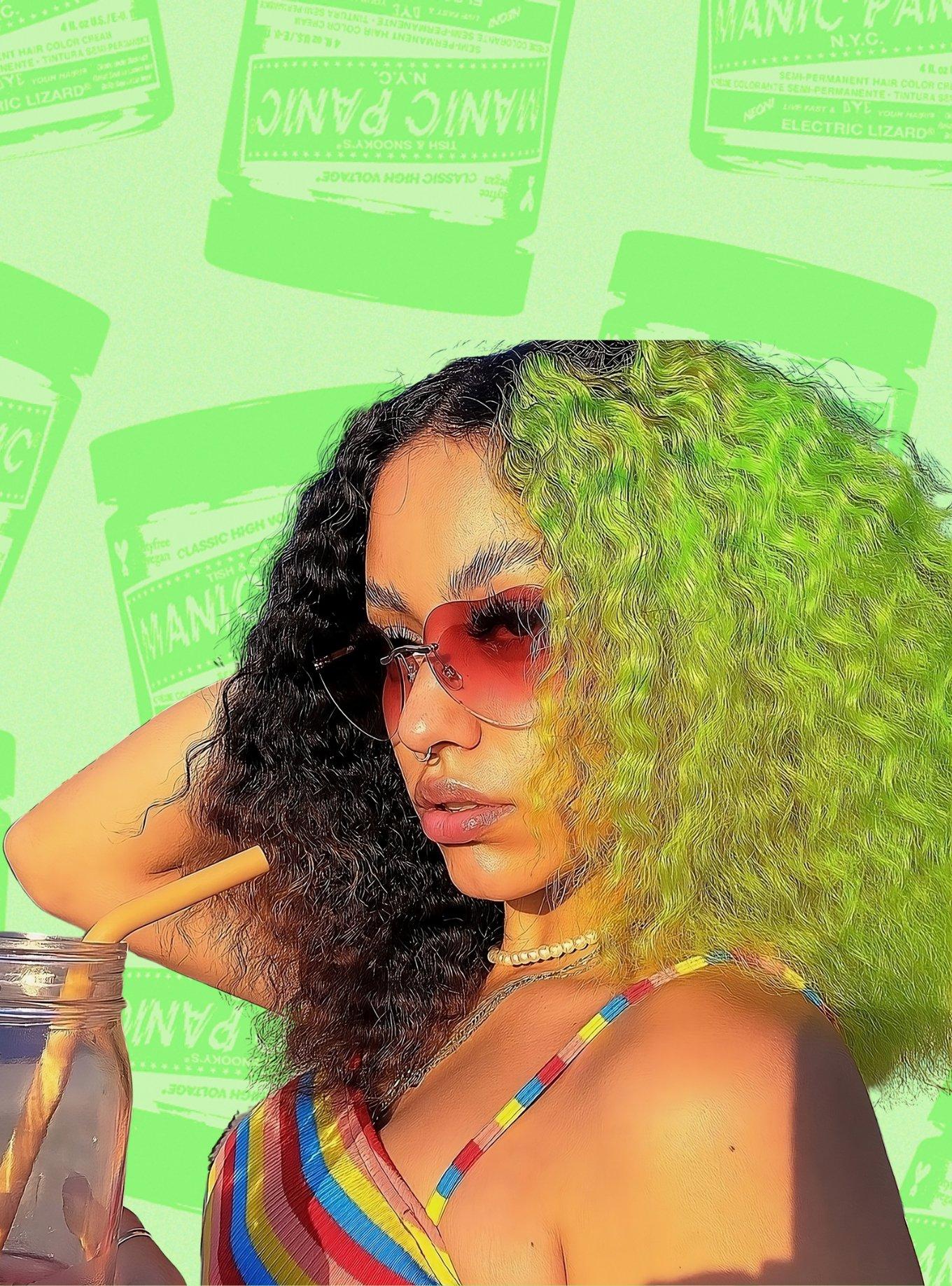 Manic Panic Electric Lizard Classic High Voltage Semi-Permanent Hair Dye, , alternate