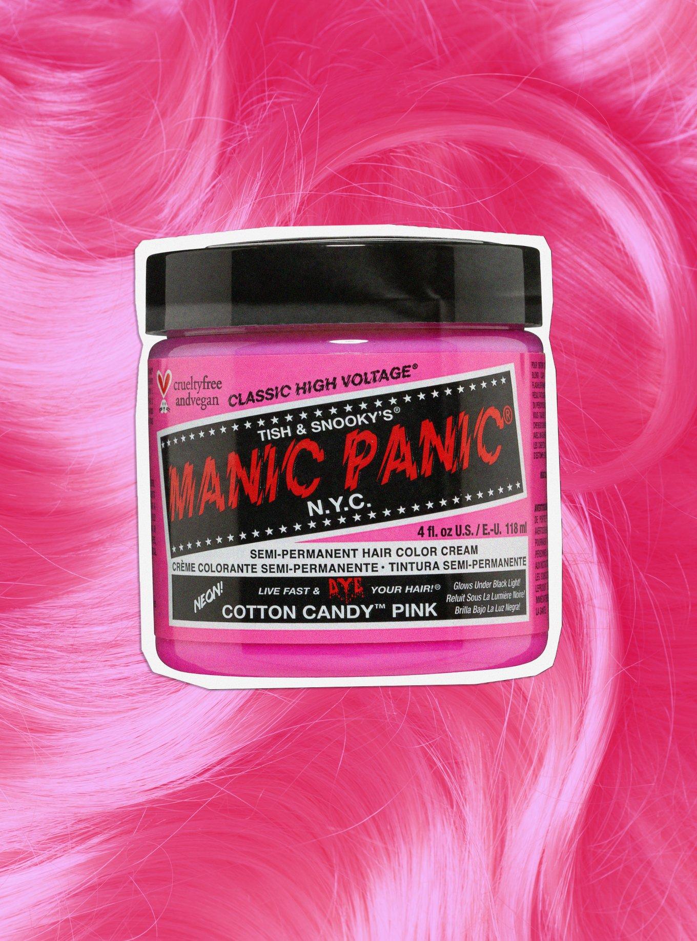 Manic Panic Cotton Candy Pink Classic High Voltage Semi-Permanent Hair Dye, , alternate