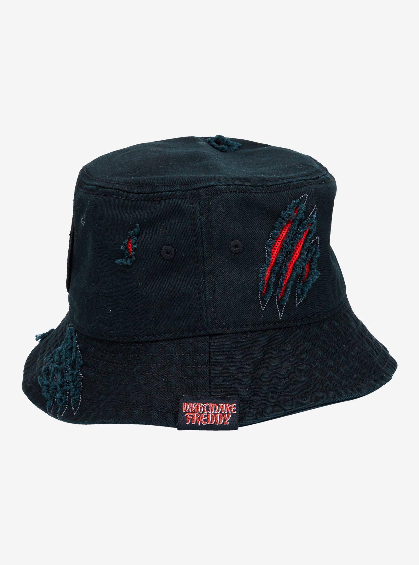 Five Nights At Freddy's Destructed Patch Bucket Hat, , alternate