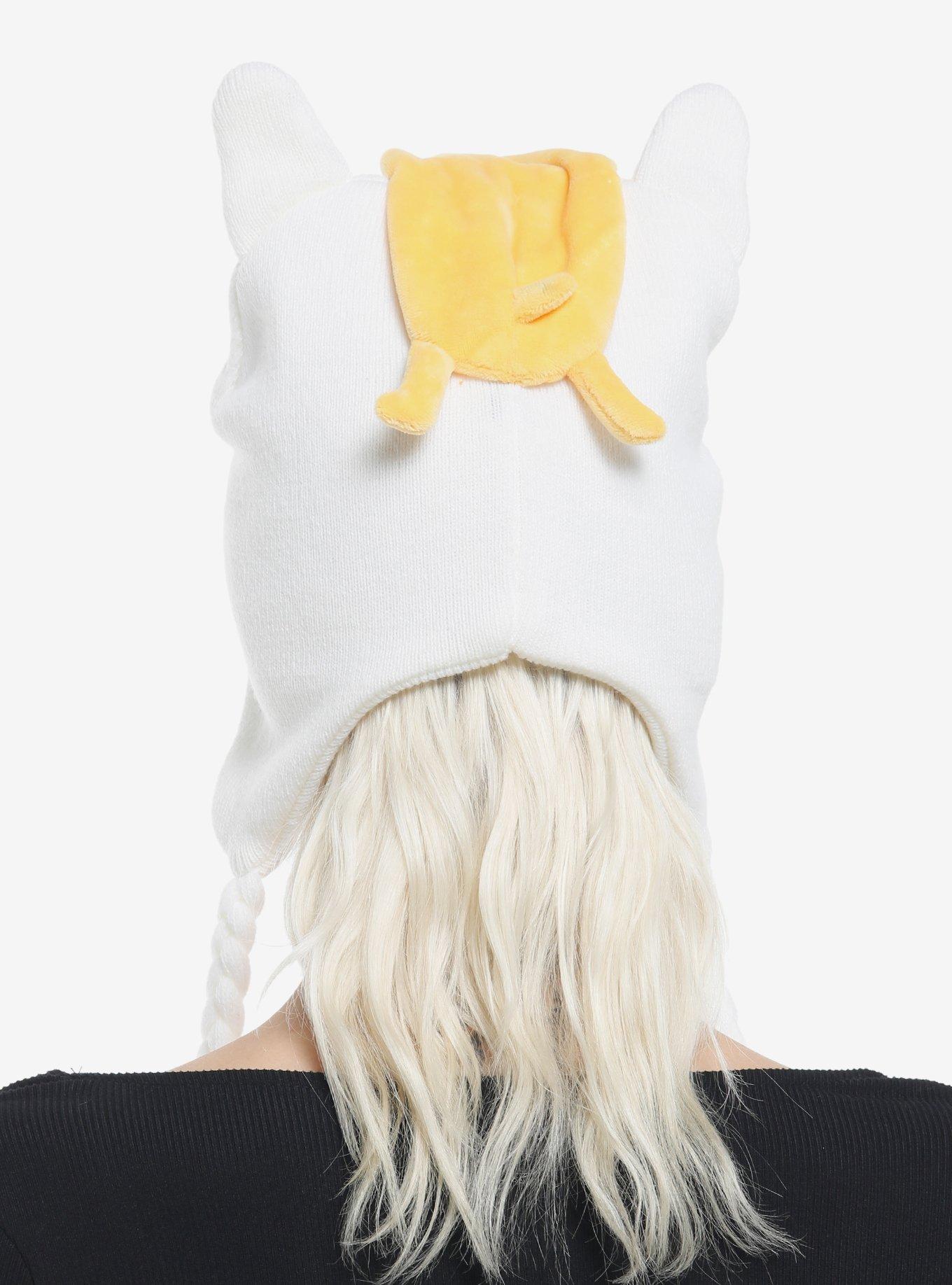 Adventure Time Finn & Jake Figural Tassel Beanie, , hi-res