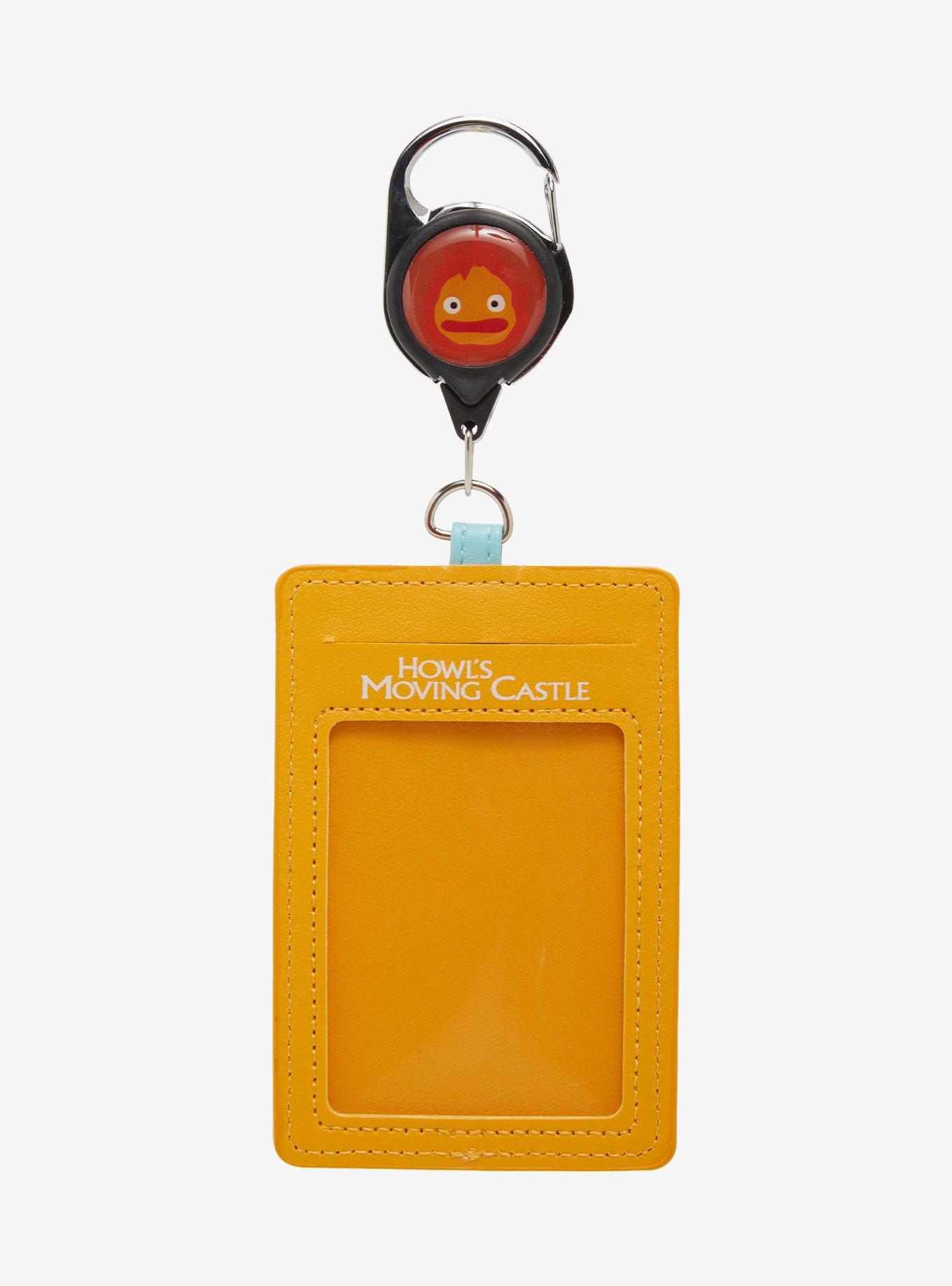 Studio Ghibli Howl's Moving Castle Calcifer Retractable Lanyard, , alternate