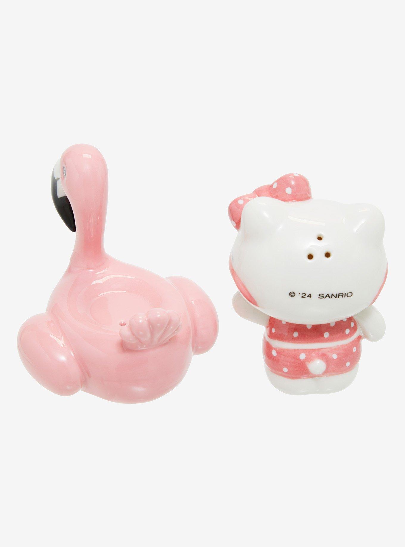 Sanrio Hello Kitty Flamingo Beachside Salt & Pepper Shakers, , hi-res