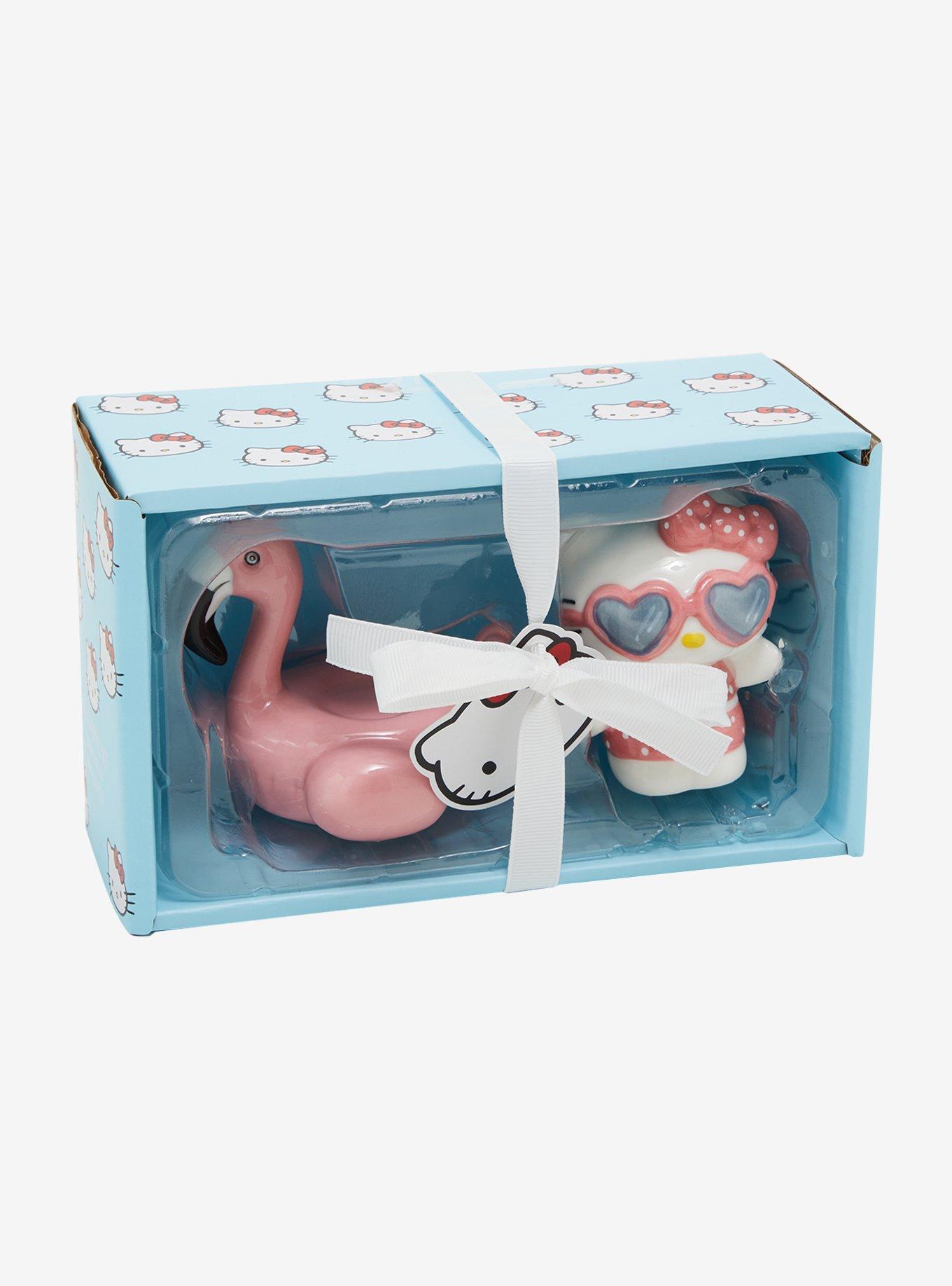 Sanrio Hello Kitty Flamingo Beachside Salt & Pepper Shakers, , alternate