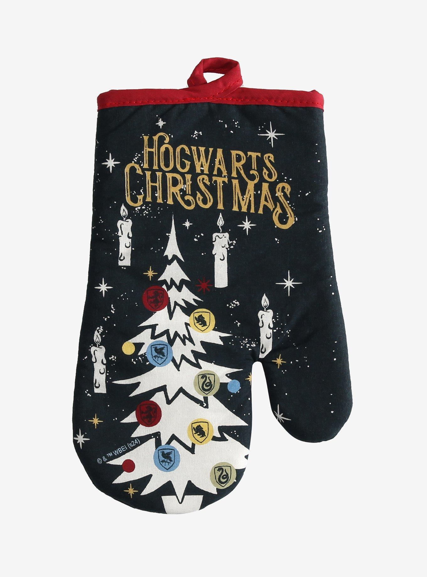 Harry Potter Hogwarts Christmas Oven Mitt, , alternate